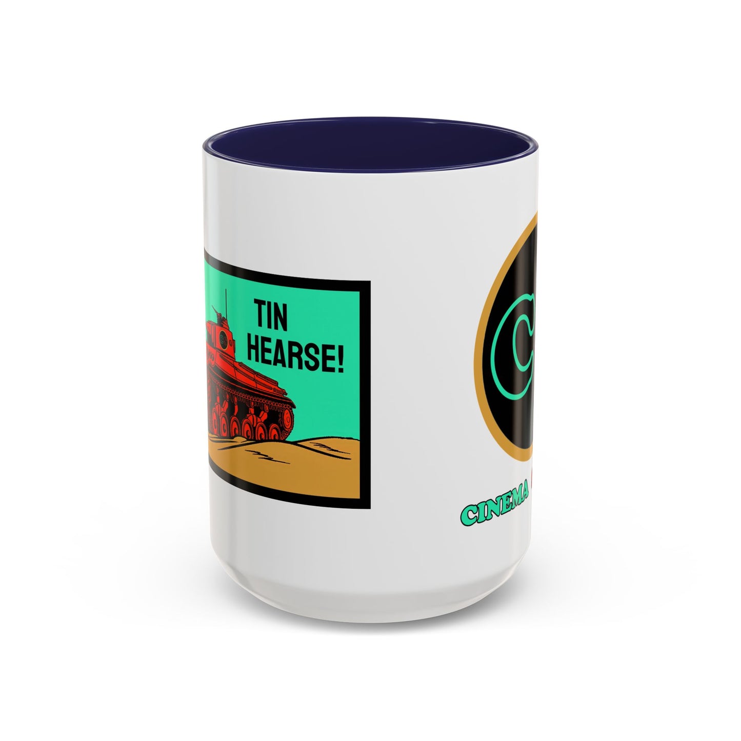 Tin Hearse! Coffee Mug (11, 15oz) Cinema Siblings Sahara (1942) - Moses or Aragon
