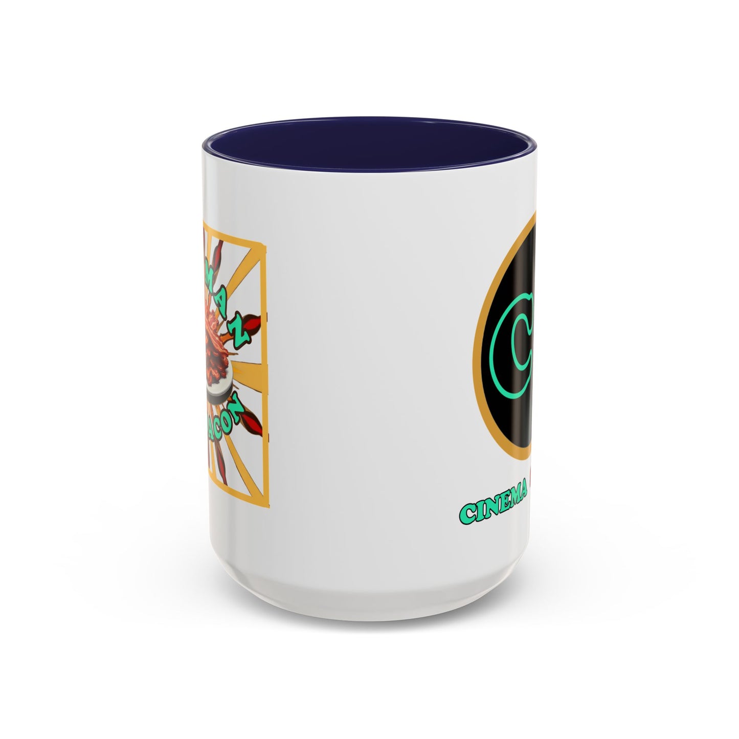 Let Man Eat Bacon - Coffee Mug (11, 15oz) Cinema Siblings - Stranger Things: Judging the Wheelers