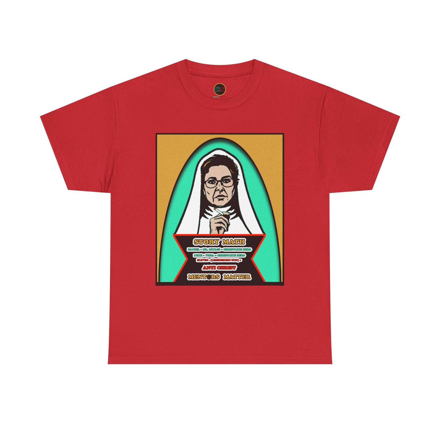 Mentors Matter - Unisex Heavy Cotton Tee Cinema Siblings - How Catholicism Could Have Saved Stranger Things