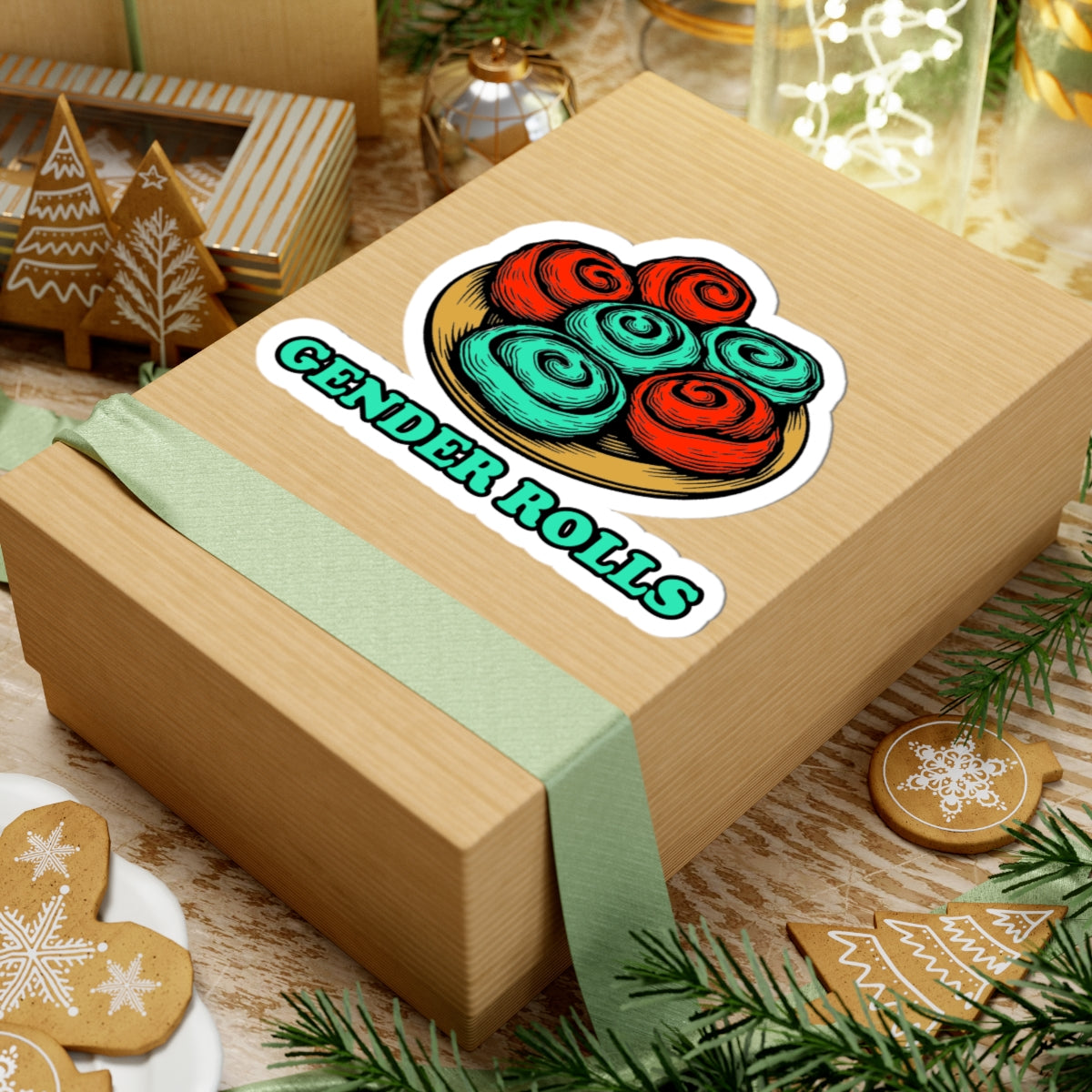 Gender Rolls - Cinema Siblings Stickers - Multiple Sizes - Stranger Things Hated Gender Roles