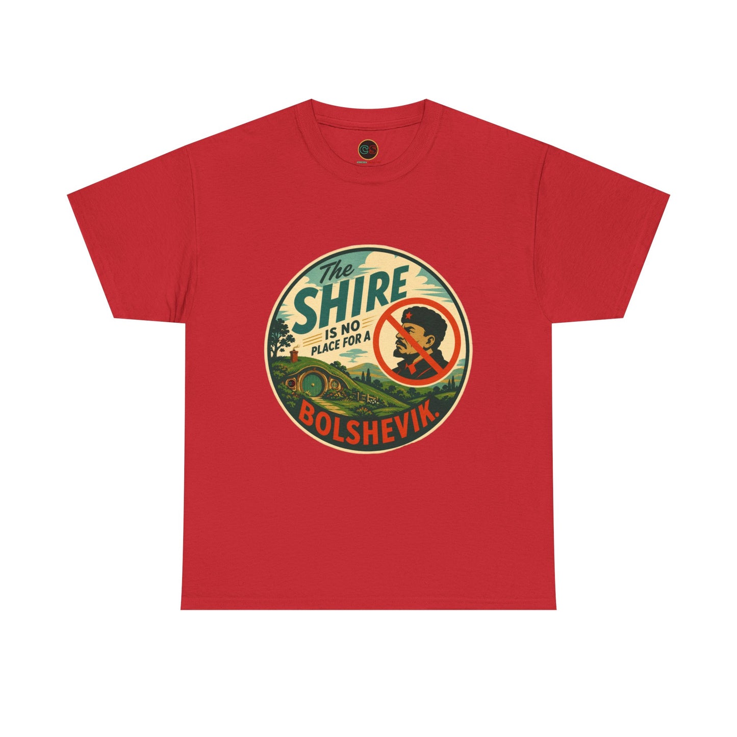 No Reds in the Shire - Heavy Cotton Tee - Cinema Siblings - Eowyn was Robbed... but NOT by Aragorn