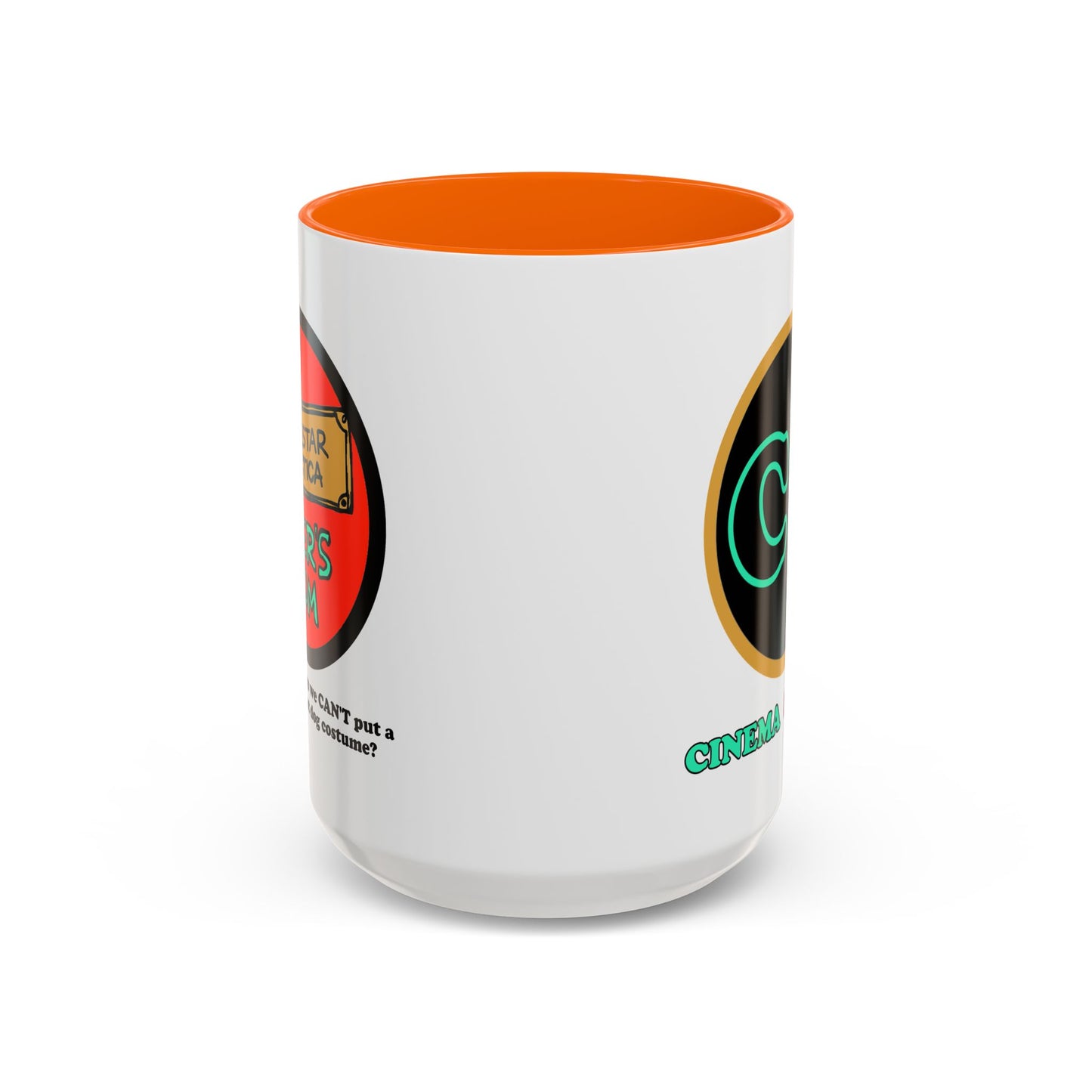 Writer's Room Snort Accent Coffee Mug Cinema Siblings Episode Battlestar Galactica - Starbuck versus Stardoe