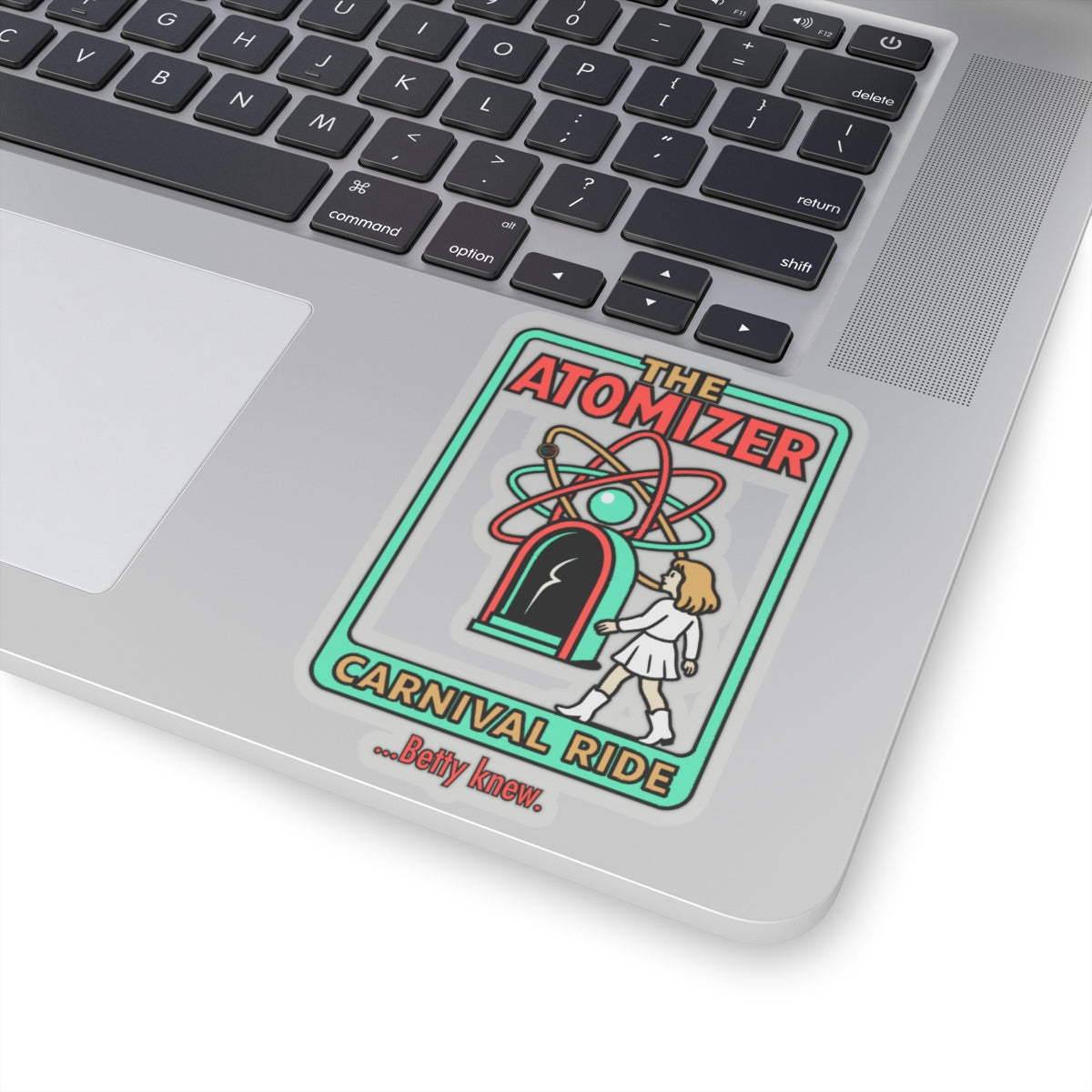 The Atomizer Betty Knew Cinema Siblings Stickers - Multiple Sizes - Splash, Mannequin & Weird Science 1980's Manic Pixie Dream Pygmalion