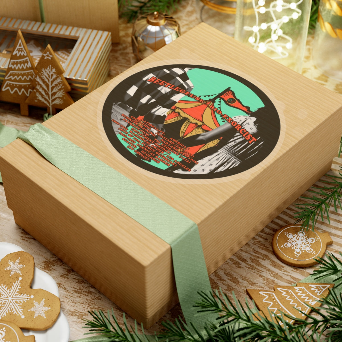 Demonic Resume Cinema Siblings Stickers - Multiple Sizes -Beetlejuice Beetlejuice Malice for Motherhood