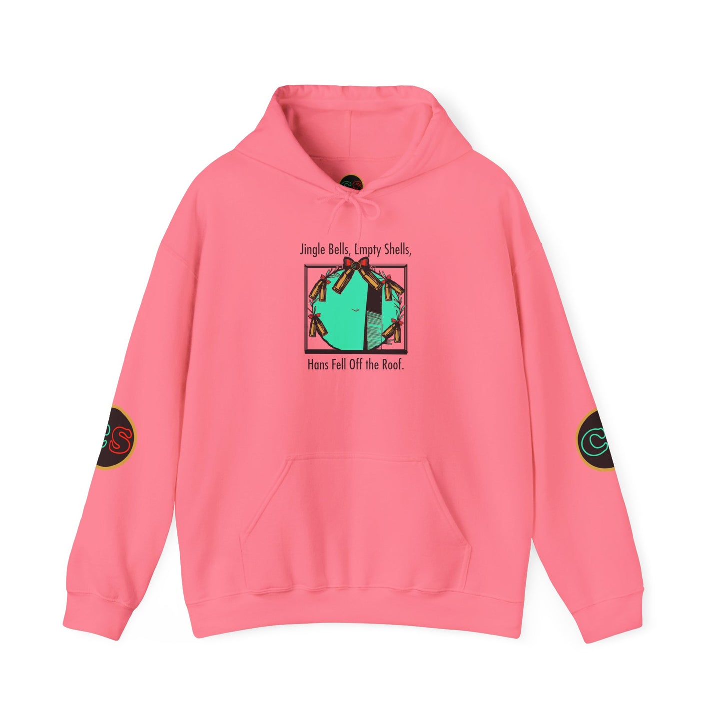 Jingle Shells Hoodie Hooded Sweatshirt Cinema Siblings EpisodeDie Hard - Is Holly the Bad Guy?