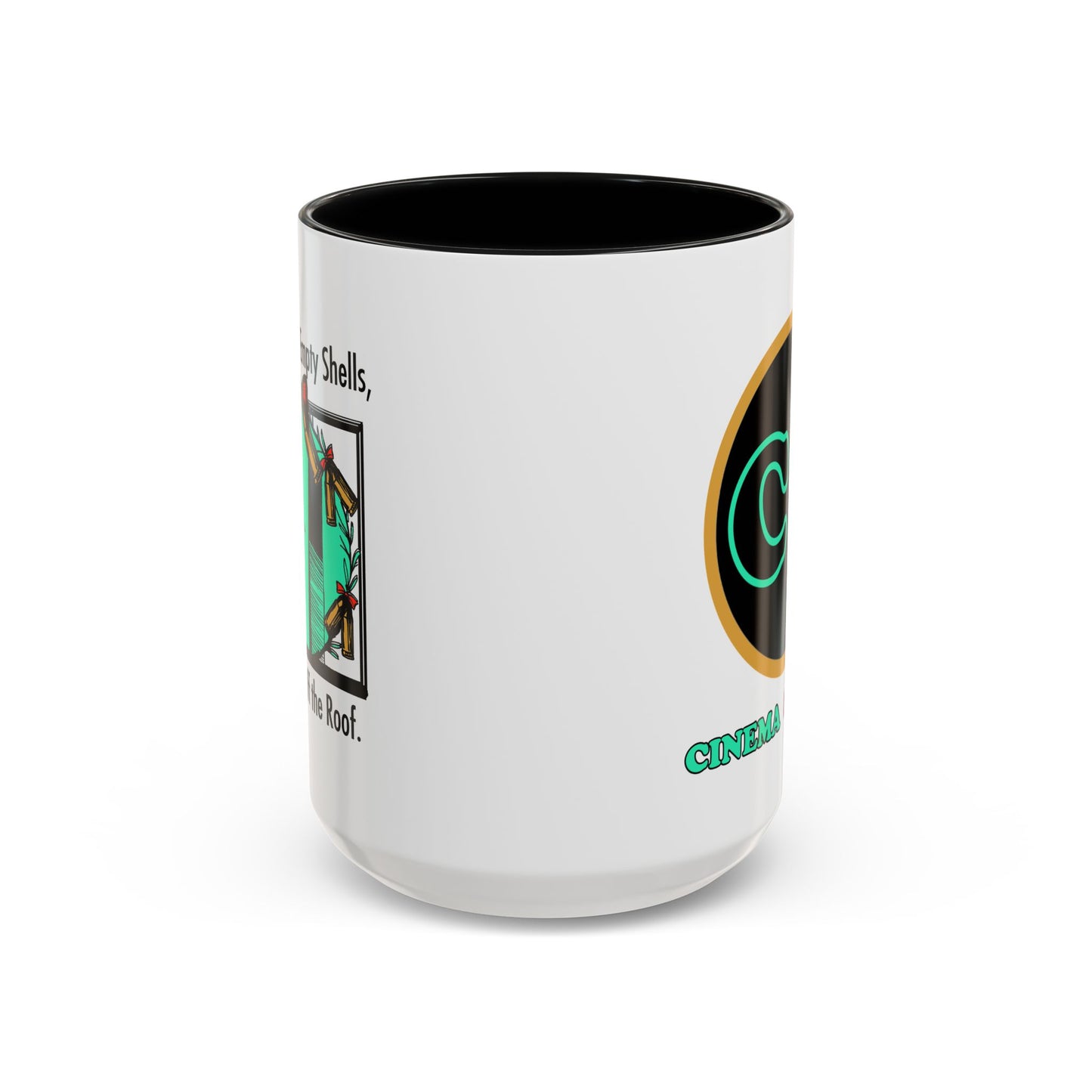 Jingle Shells Accent Coffee Mug Cinema Siblings Episode Die Hard - Is Holly the Bad Guy?