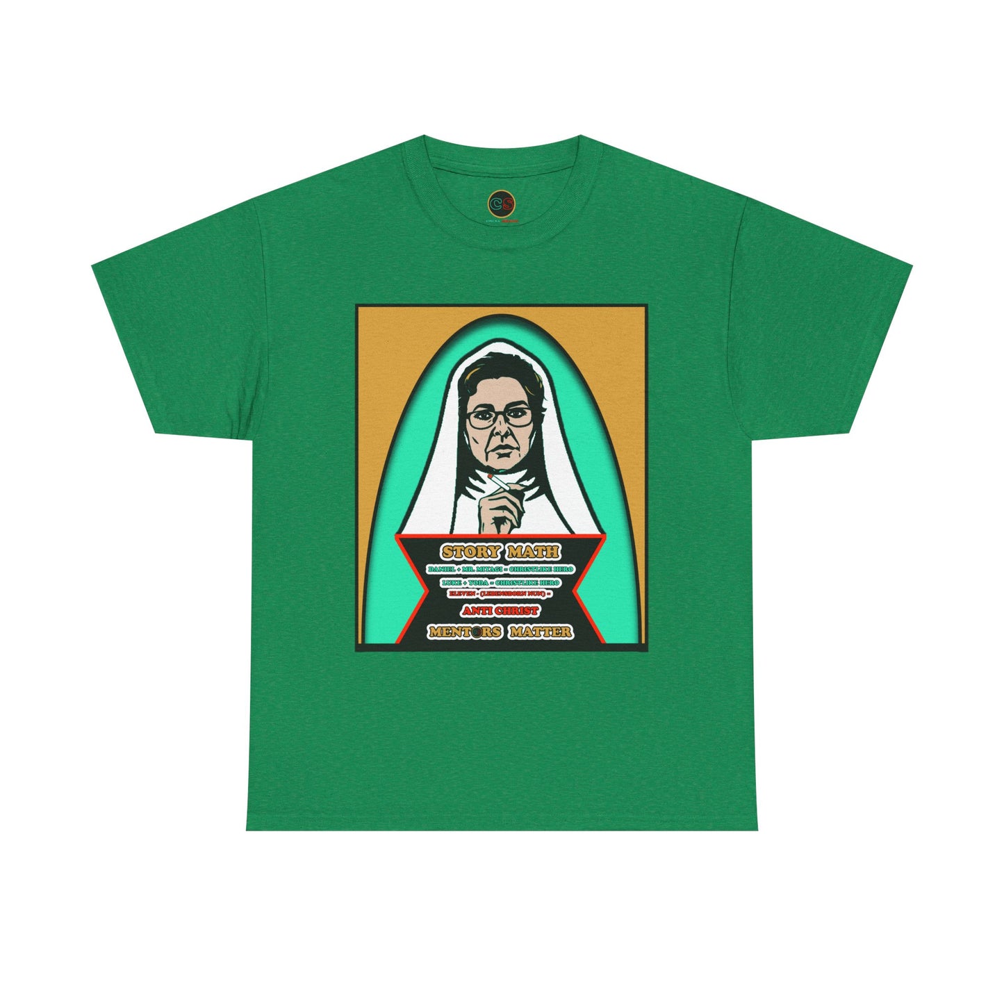 Mentors Matter - Unisex Heavy Cotton Tee Cinema Siblings - How Catholicism Could Have Saved Stranger Things
