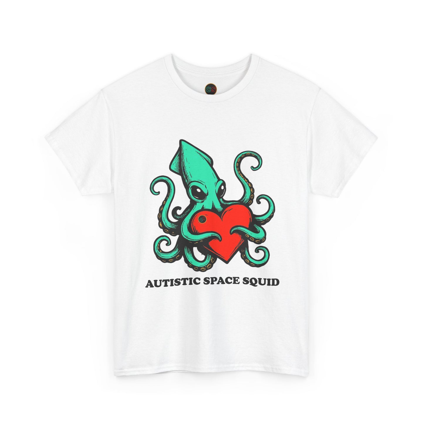 Autistic Space Squid Unisex Heavy Cotton Tee Cinema Siblings Galaxy Quest: The Search for Earnestness