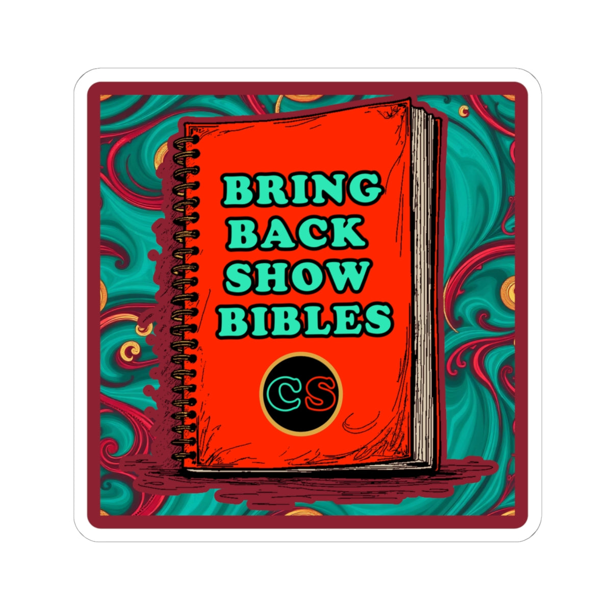 Show Bible- Cinema Siblings Stickers - Multiple Sizes - Forever Children of Stranger Things