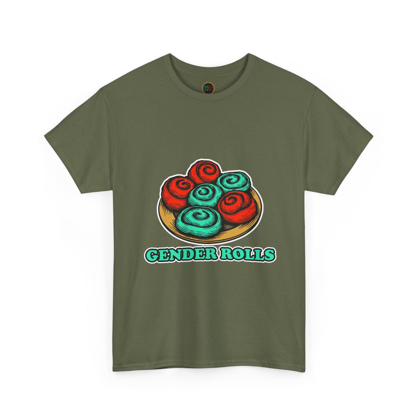 Gender Rolls - Unisex Heavy Cotton Tee Cinema Siblings - Stranger Things Hated Gender Roles