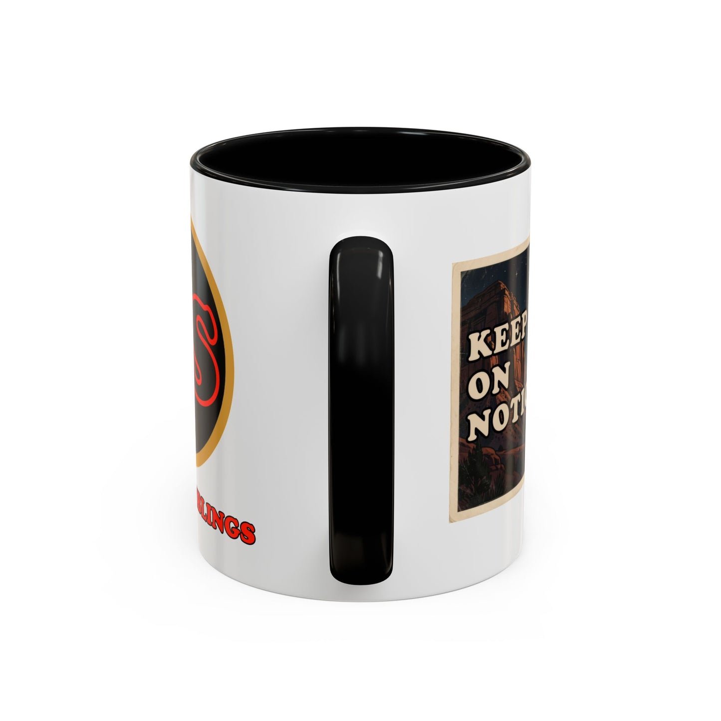 Keep on Noticing - Coffee Mug (11, 15oz) Cinema Siblings -Close Encounters of the Third Kind Psyop, Soft Disclosure or Analogy for Addiction