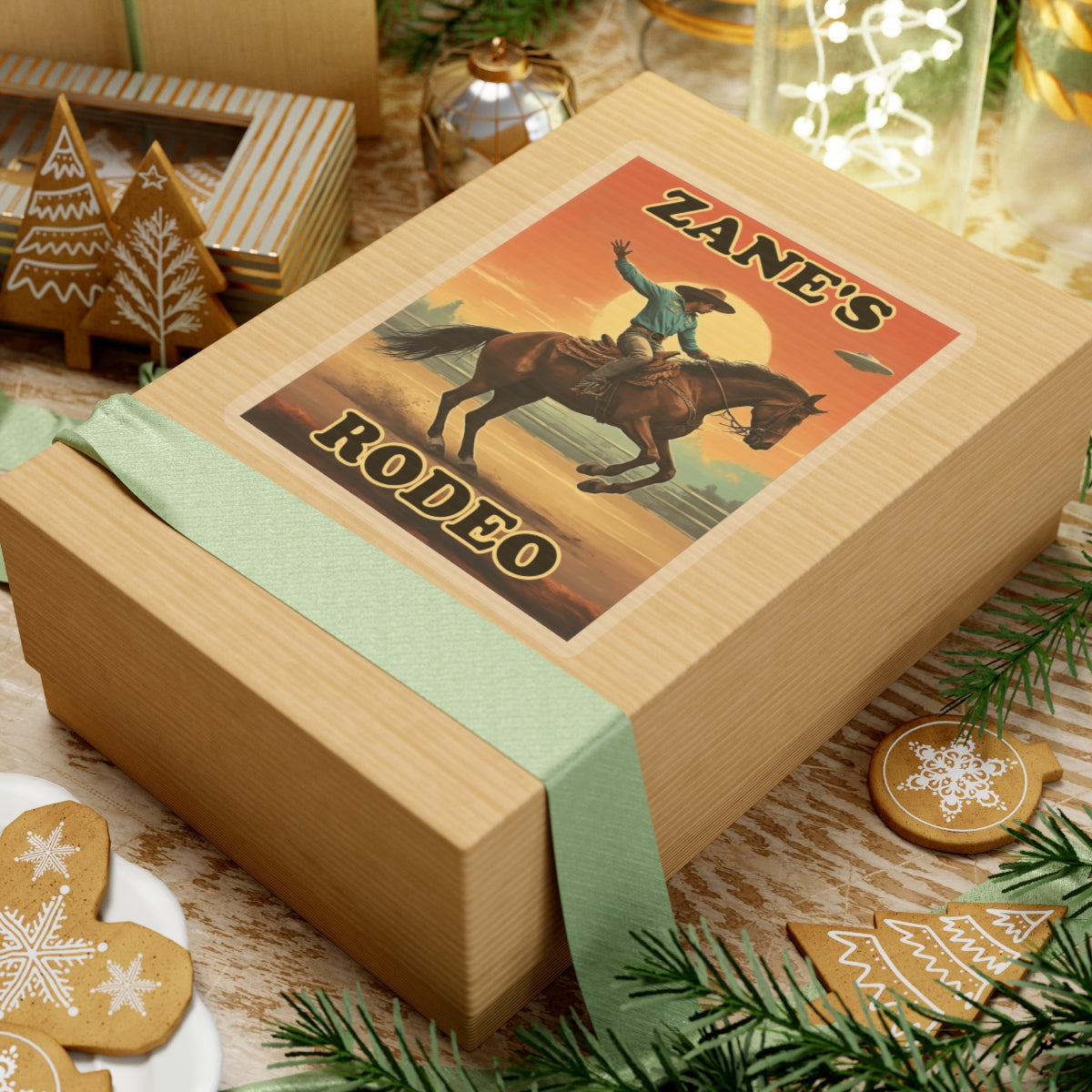 Zane's Rodeo - Cinema Siblings Stickers - Multiple Sizes - The Arrival - Planned Disclosure 30 Years Ago?