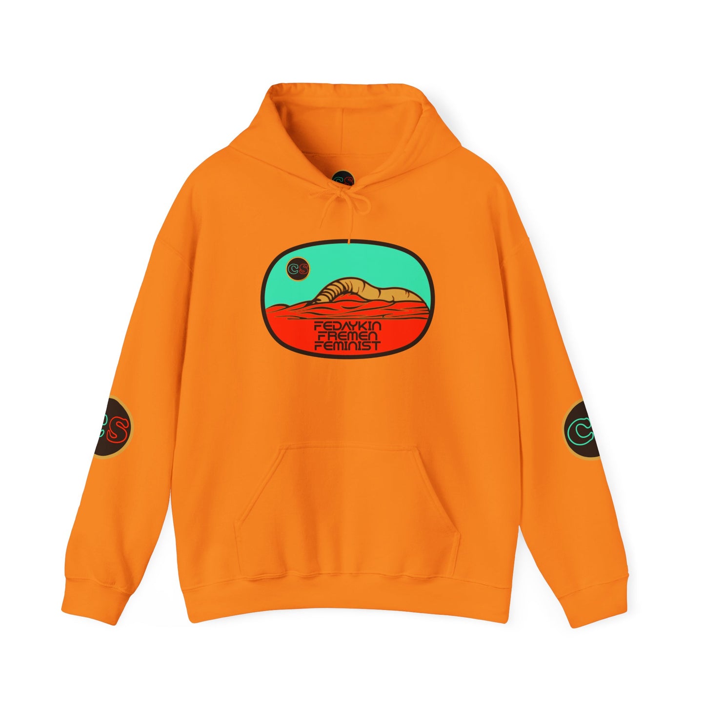Sand Worm Surprise Unisex Heavy Blend™ Hooded Sweatshirt Cinema Siblings episode Dune - Lost in the Desert
