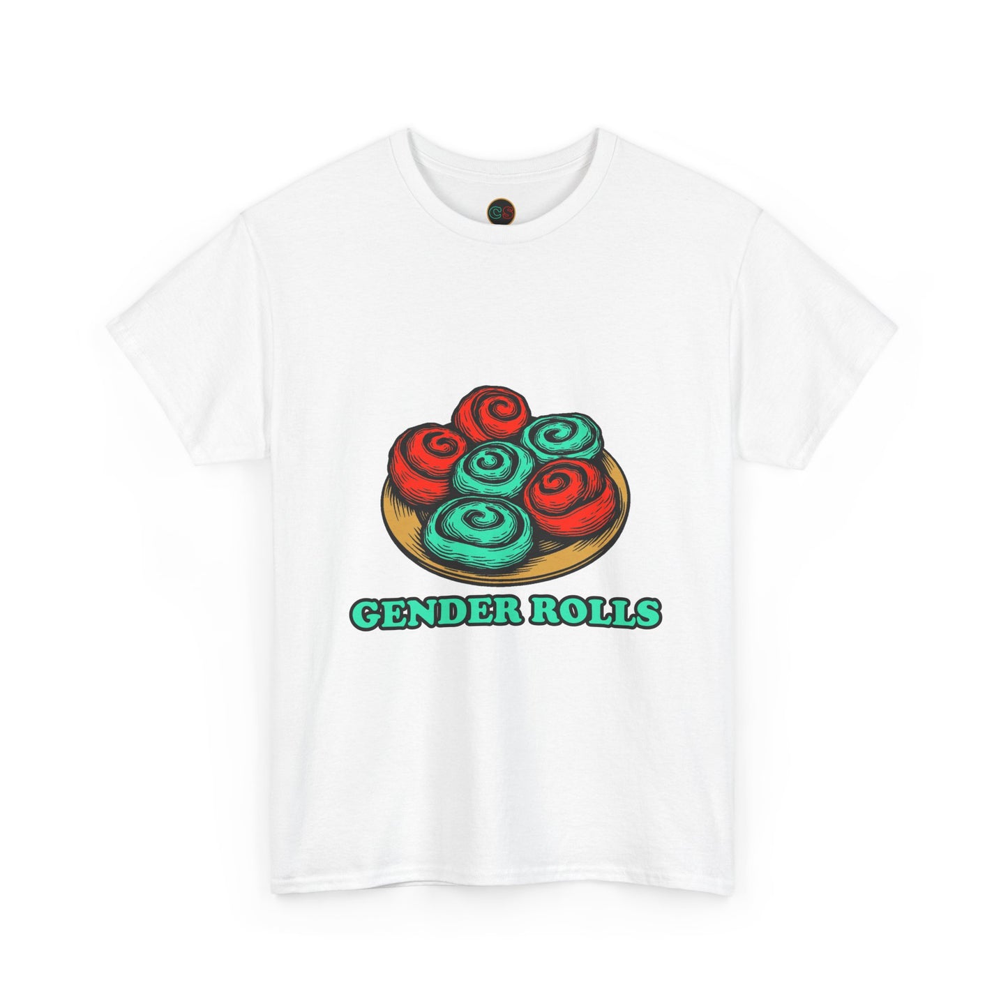 Gender Rolls - Unisex Heavy Cotton Tee Cinema Siblings - Stranger Things Hated Gender Roles