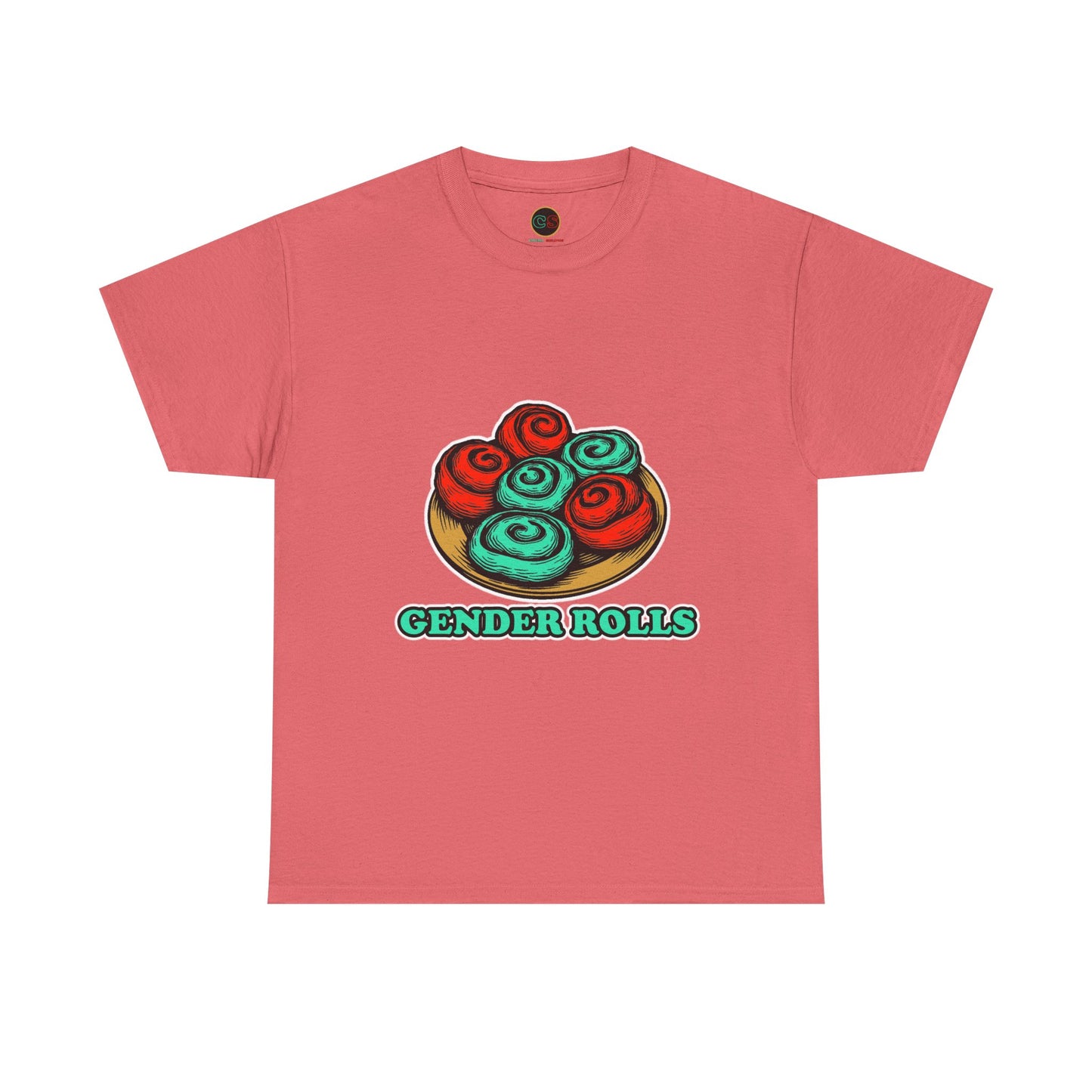 Gender Rolls - Unisex Heavy Cotton Tee Cinema Siblings - Stranger Things Hated Gender Roles