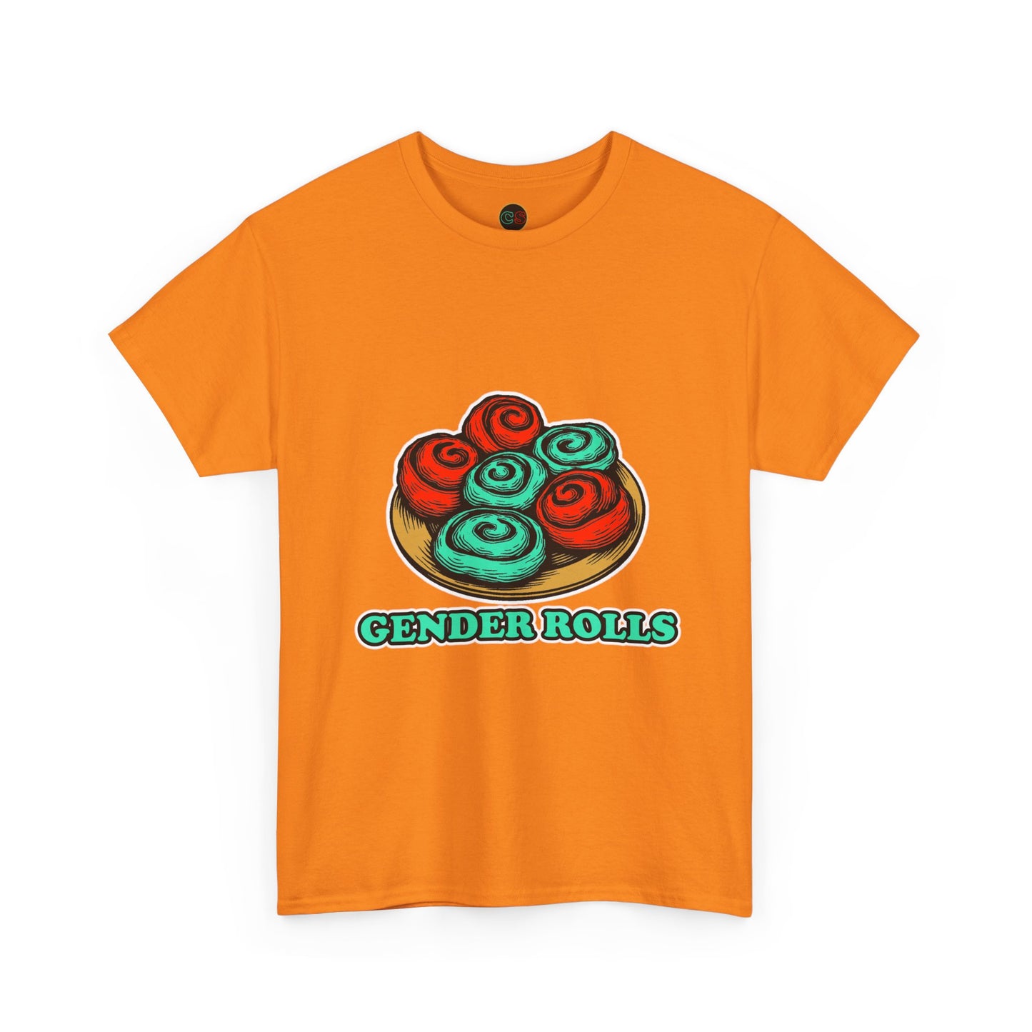 Gender Rolls - Unisex Heavy Cotton Tee Cinema Siblings - Stranger Things Hated Gender Roles