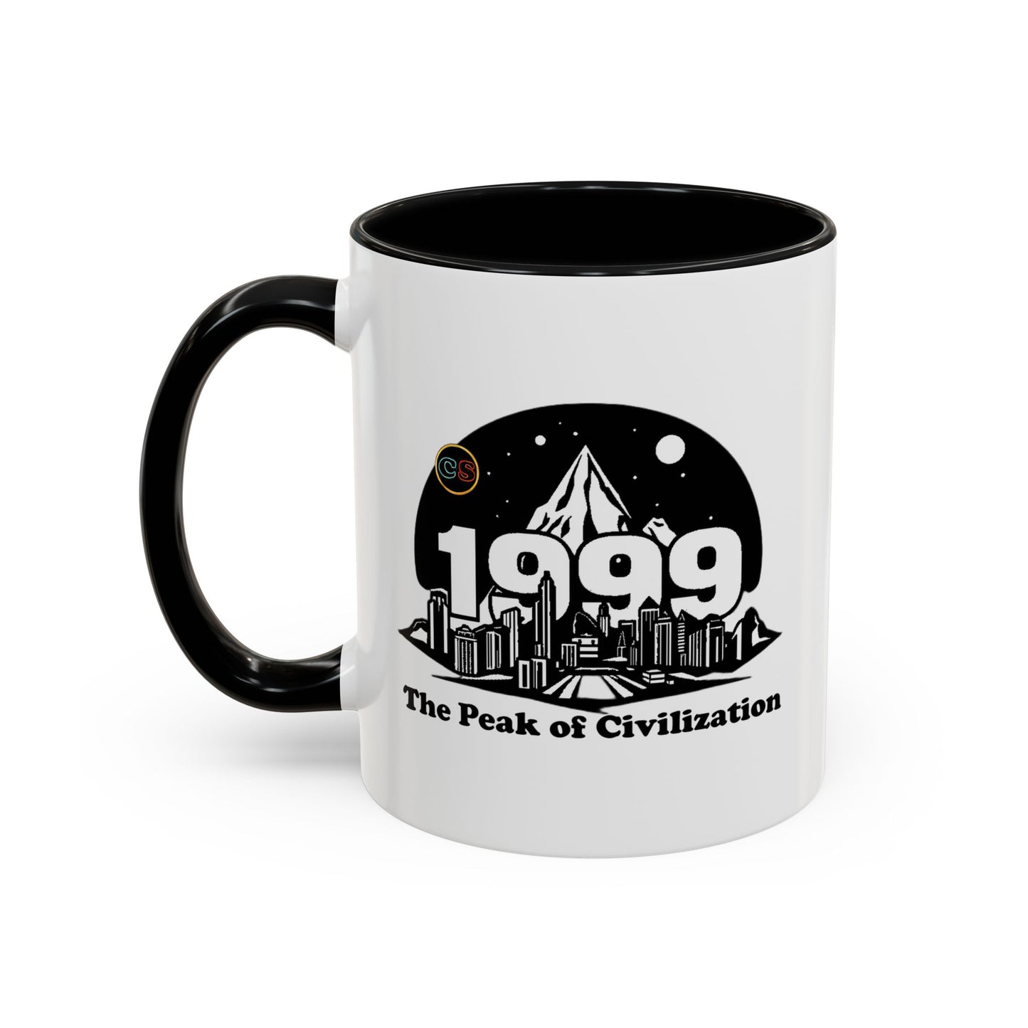 Accent Coffee Mug Cinema Siblings Episode Office Space, Matrix and Fight Club 1999 The Peak of Civilization