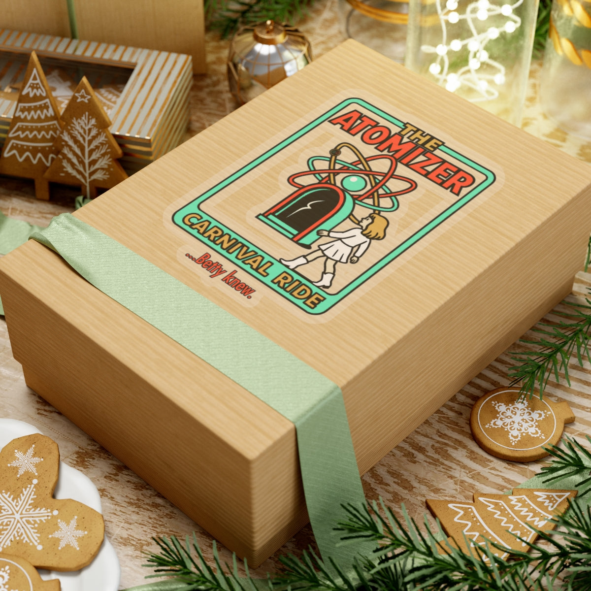 The Atomizer Betty Knew Cinema Siblings Stickers - Multiple Sizes - Splash, Mannequin & Weird Science 1980's Manic Pixie Dream Pygmalion