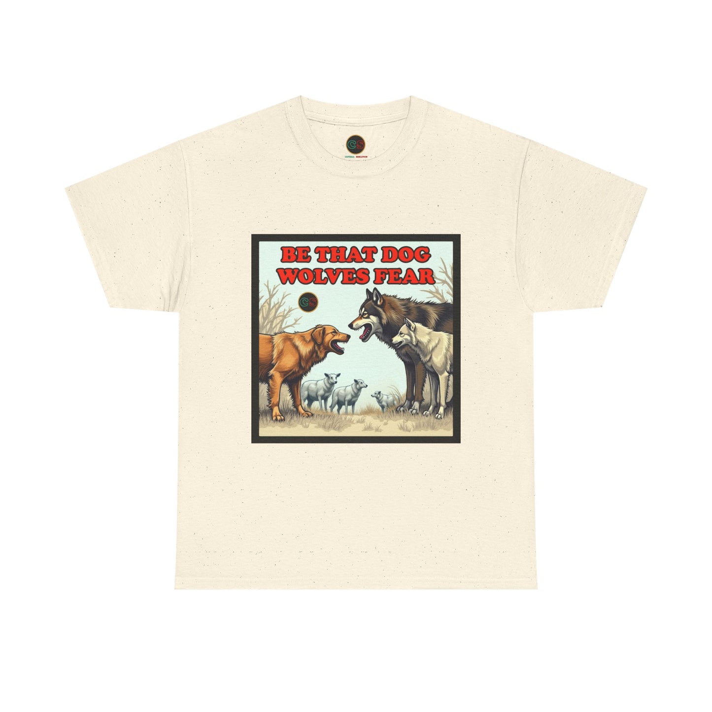 Be That Dog - Unisex Heavy Cotton Tee - Cinema Siblings - Chuck Norris, Training Montages & the Death of Kids Movies - SIDEKICKS