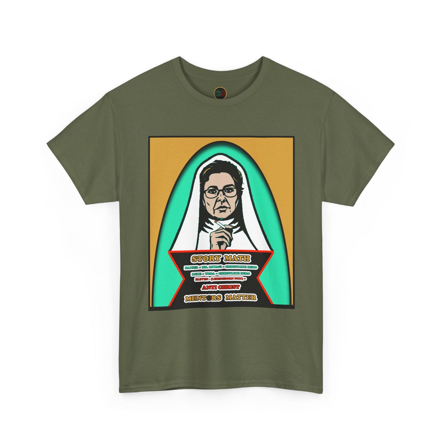 Mentors Matter - Unisex Heavy Cotton Tee Cinema Siblings - How Catholicism Could Have Saved Stranger Things