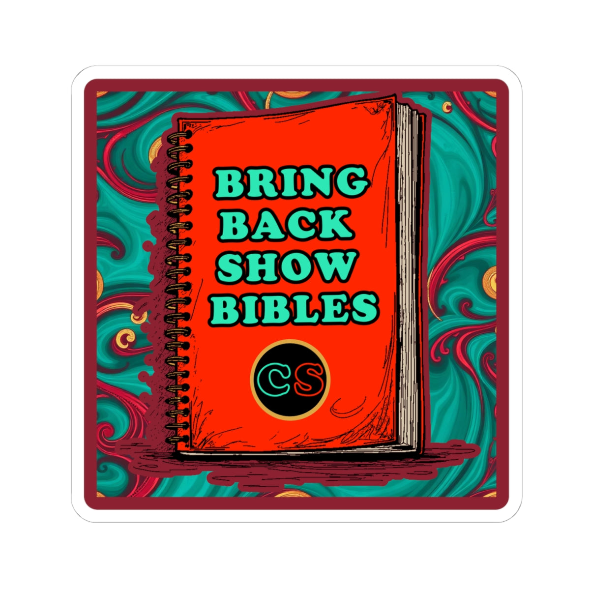Show Bible- Cinema Siblings Stickers - Multiple Sizes - Forever Children of Stranger Things