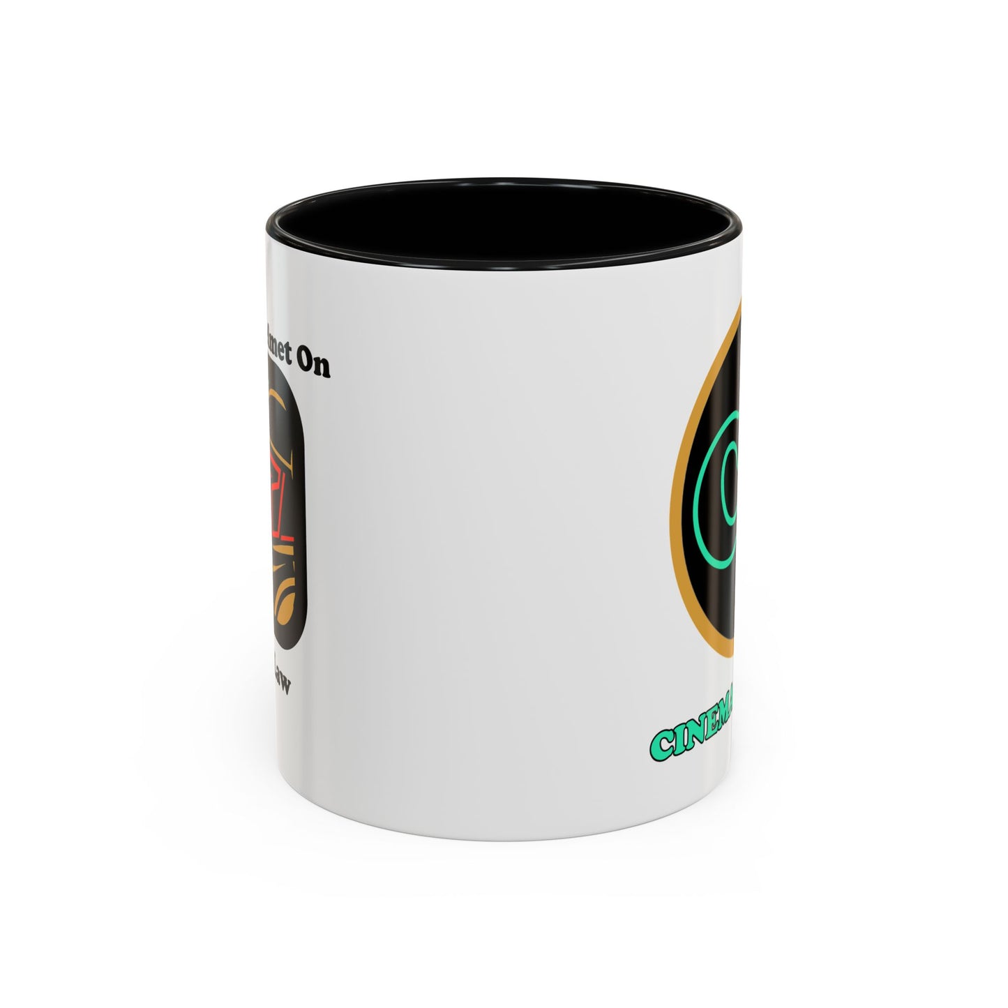 Keep the Helmet On Accent Coffee Mug Cinema Siblings Episode Dredd The Perfect Reboot