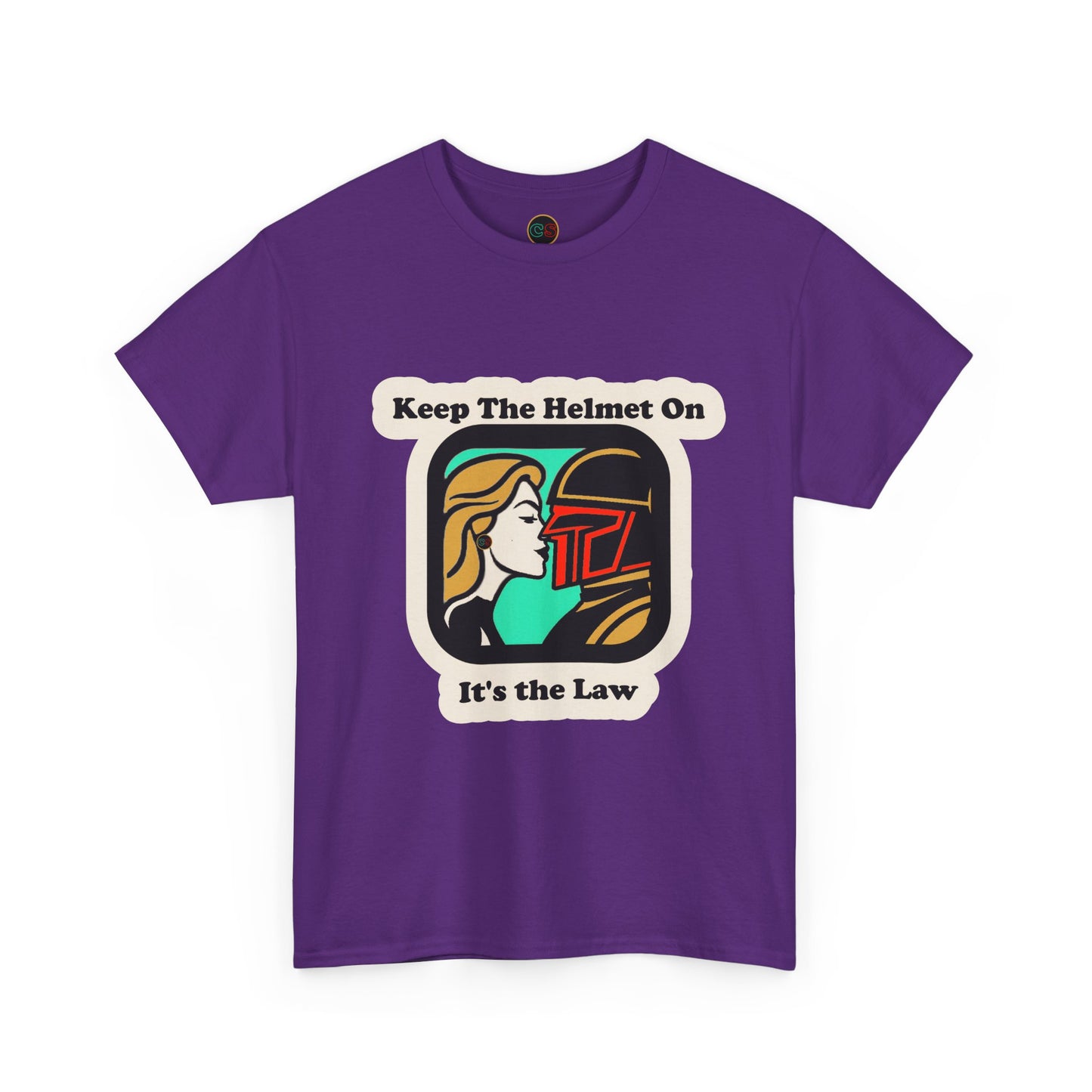 Keep the Helmet On Unisex Heavy Cotton Tee Cinema Siblings Episode Dredd The Perfect Reboot