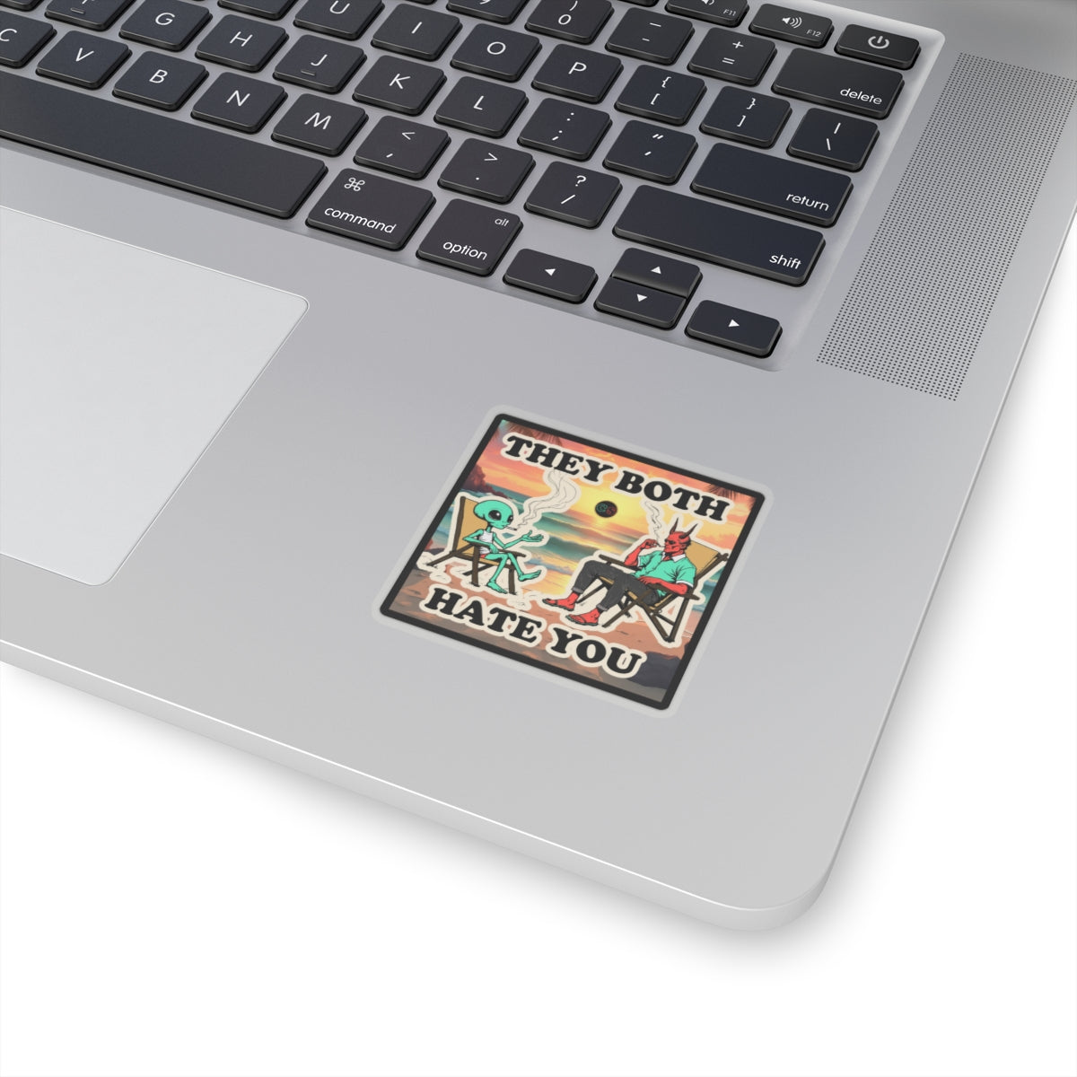 They Both Hate You - Cinema Siblings Stickers - Multiple Sizes - War Machine - Predictive Programming or Expensive Commercial?