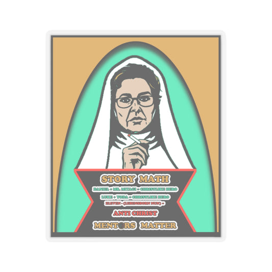 Mentors Matter - Cinema Siblings Stickers - Multiple Sizes - How Catholicism Could Have Saved Stranger Things