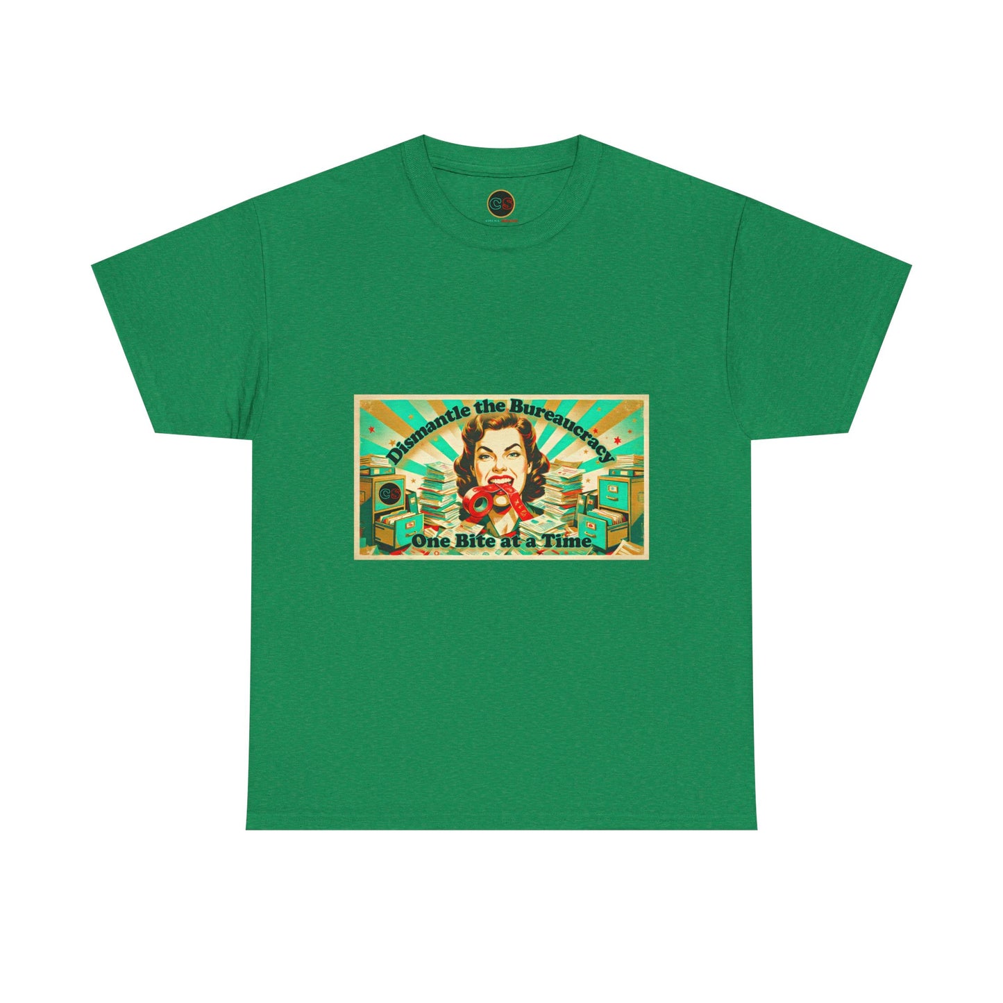 One Bite at a Time - Heavy Cotton Tee - Cinema Siblings - Tombstone or The Good King, Wyatt Earp