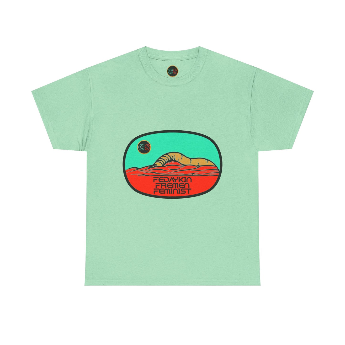 Sand Worm Surprise Unisex Heavy Cotton Tee Cinema Siblings Episode Dune - Lost in the Desert