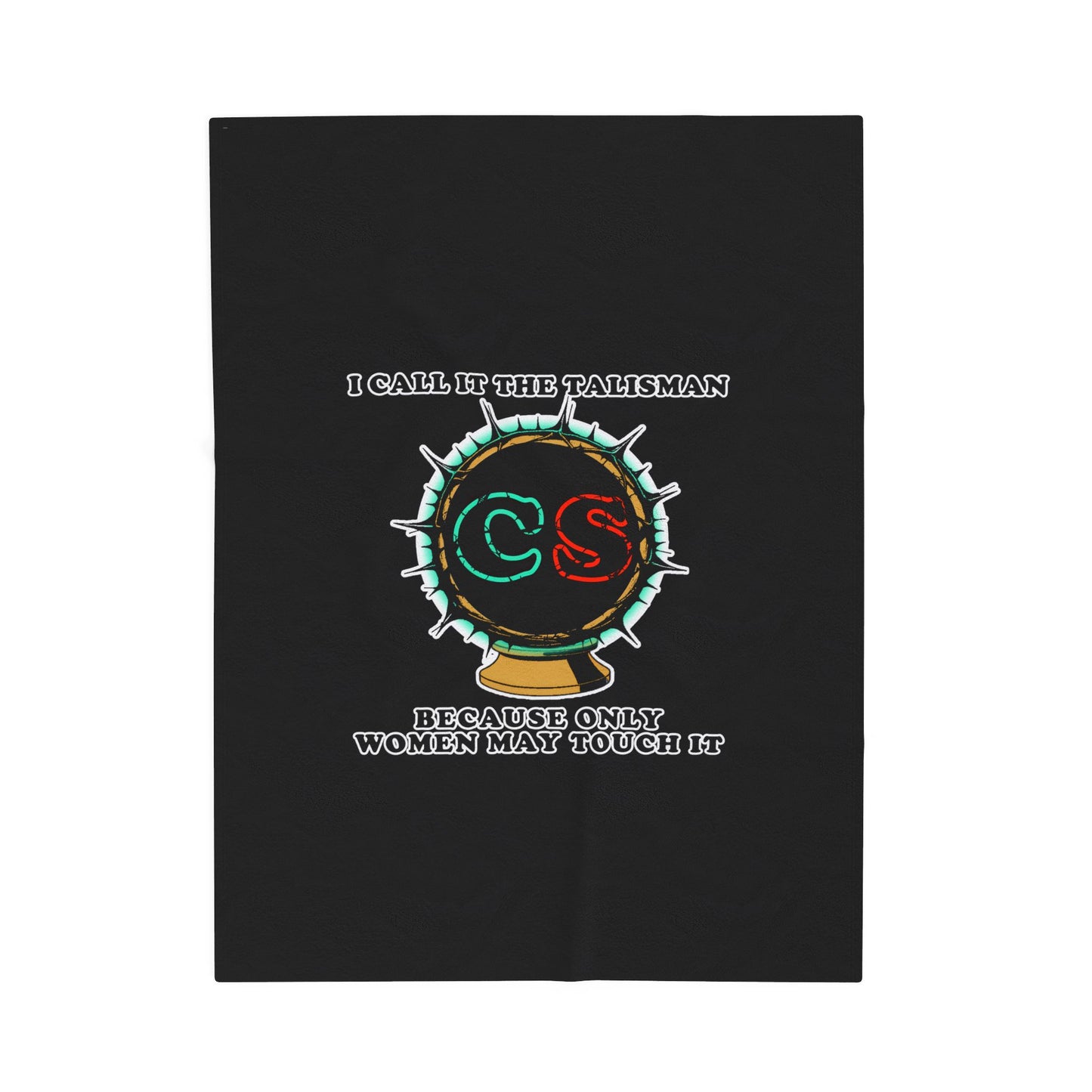 I call it the Talisman Cinema Siblings Velveteen Plush Blanket - BLACK - Red Sonja 1985 - An Underrated Gem