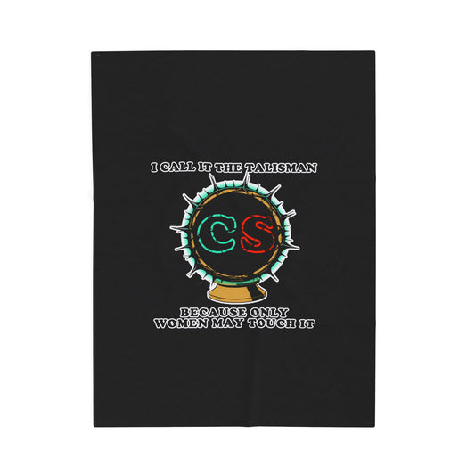 I call it the Talisman Cinema Siblings Velveteen Plush Blanket - BLACK - Red Sonja 1985 - An Underrated Gem