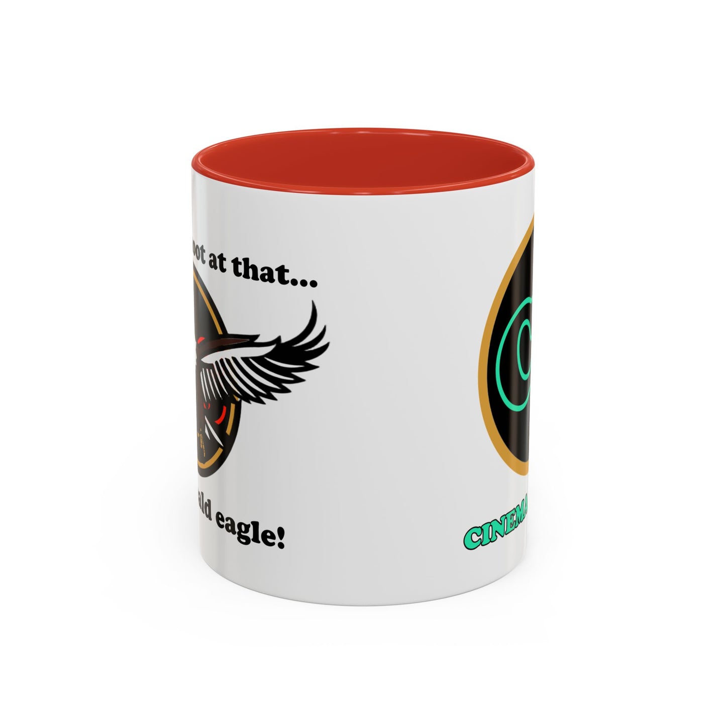 That's a Bald Eagle! Coffee Mug (11, 15oz) Cinema Siblings Peacemaker - Demeaning the Hero