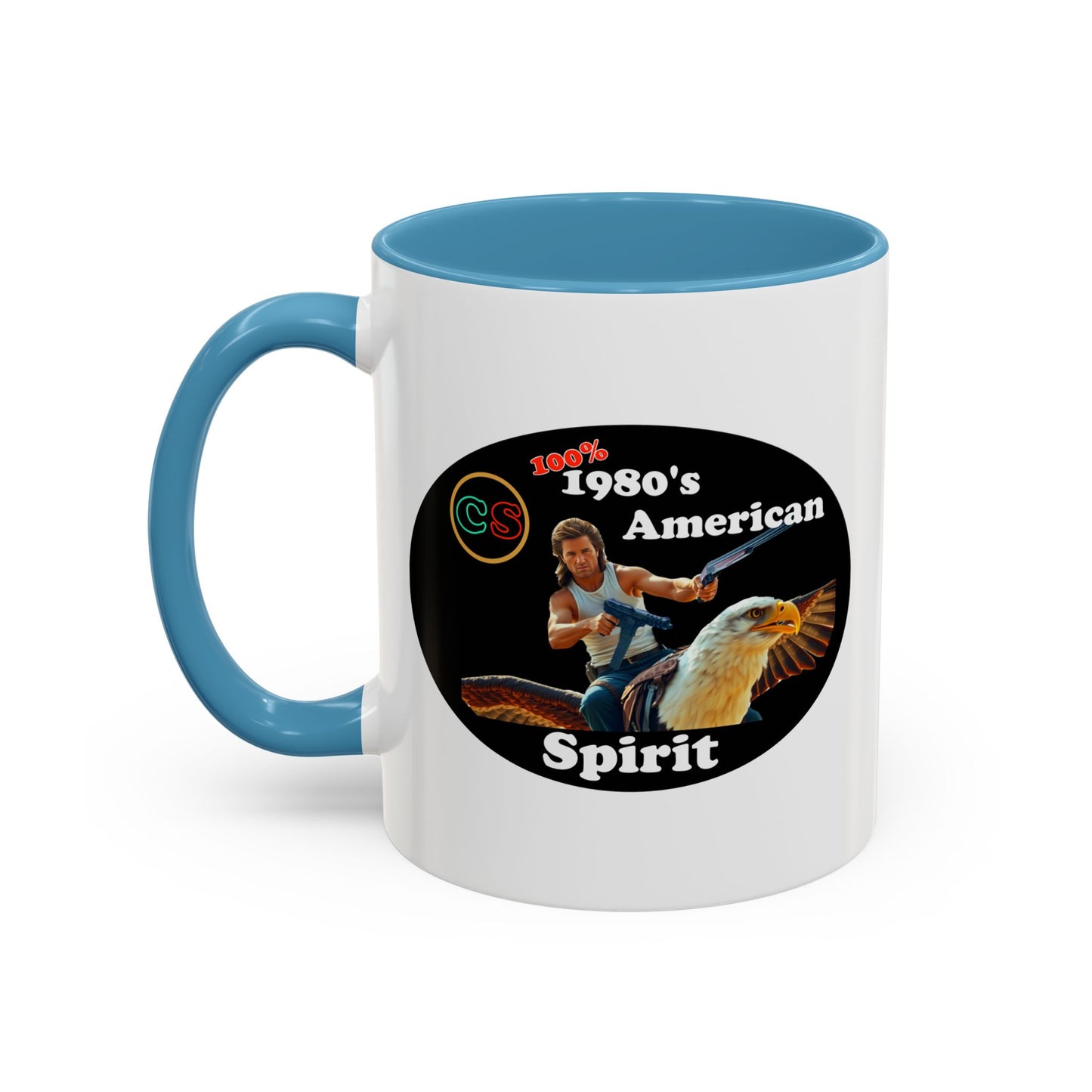 100% 1980s American Spirit Accent Coffee Mug Cinema Siblings Episode Big Trouble in Little China - The MOST American Movie