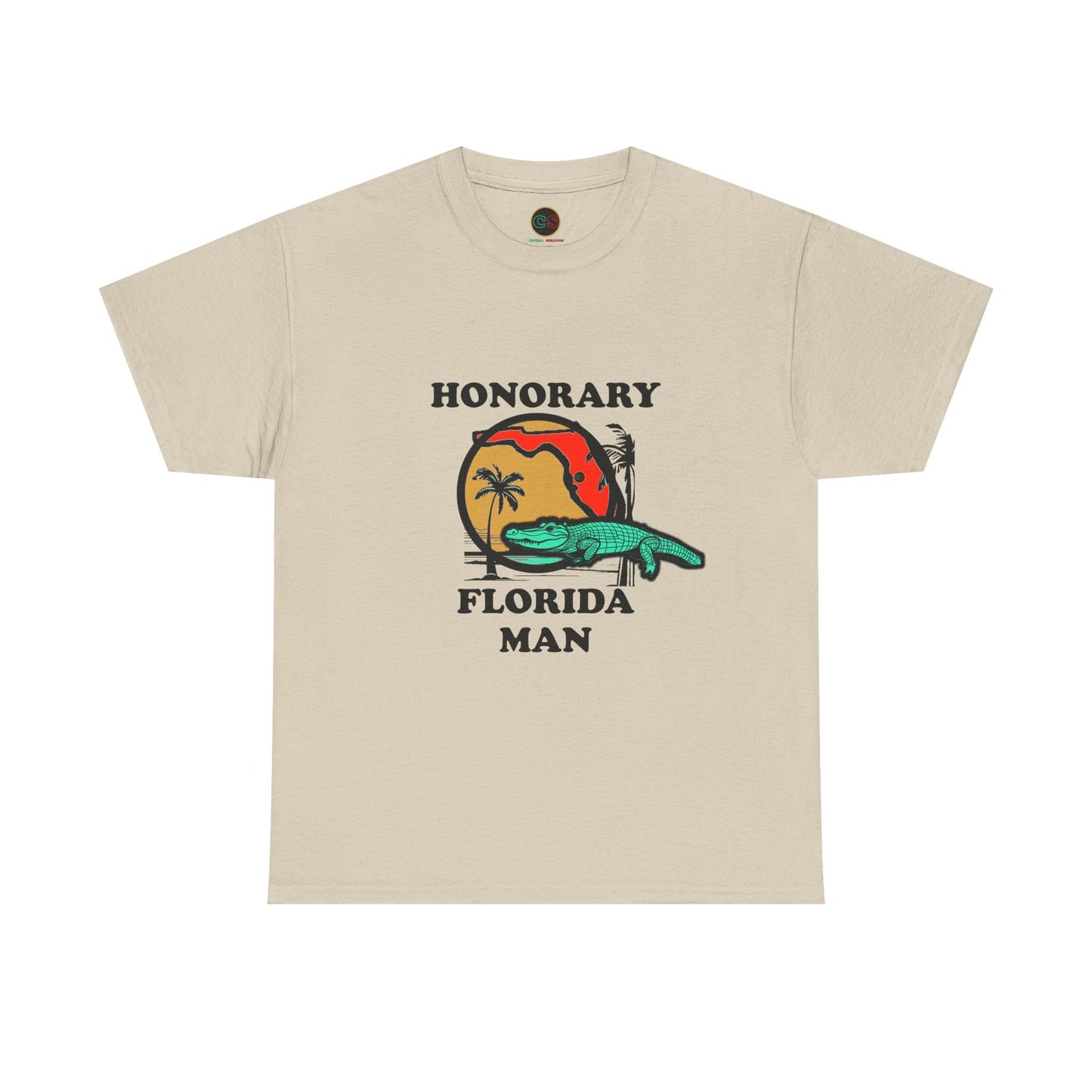 Honorary Florida Man Unisex Heavy Cotton T- Shirt Cinema Siblings EpisodeThere Can Be No Road Warrior Without Mad Max