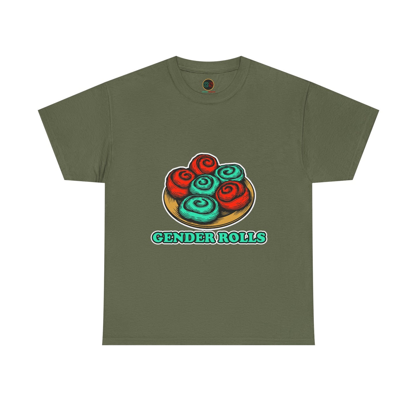 Gender Rolls - Unisex Heavy Cotton Tee Cinema Siblings - Stranger Things Hated Gender Roles
