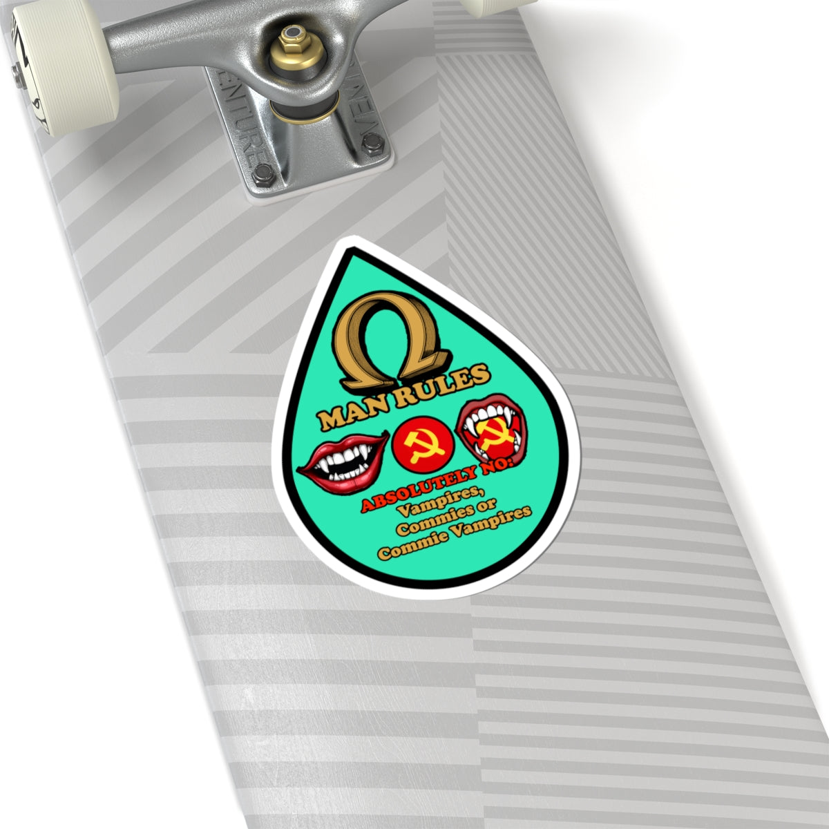 NO C*mmie Vamps Cinema Siblings Stickers - Multiple Sizes -  I am Legend, Omega Man, Last Man on Earth: How One Book Spawned Three Movies