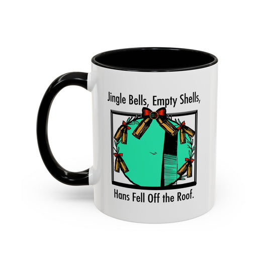 Jingle Shells Accent Coffee Mug Cinema Siblings Episode Die Hard - Is Holly the Bad Guy?