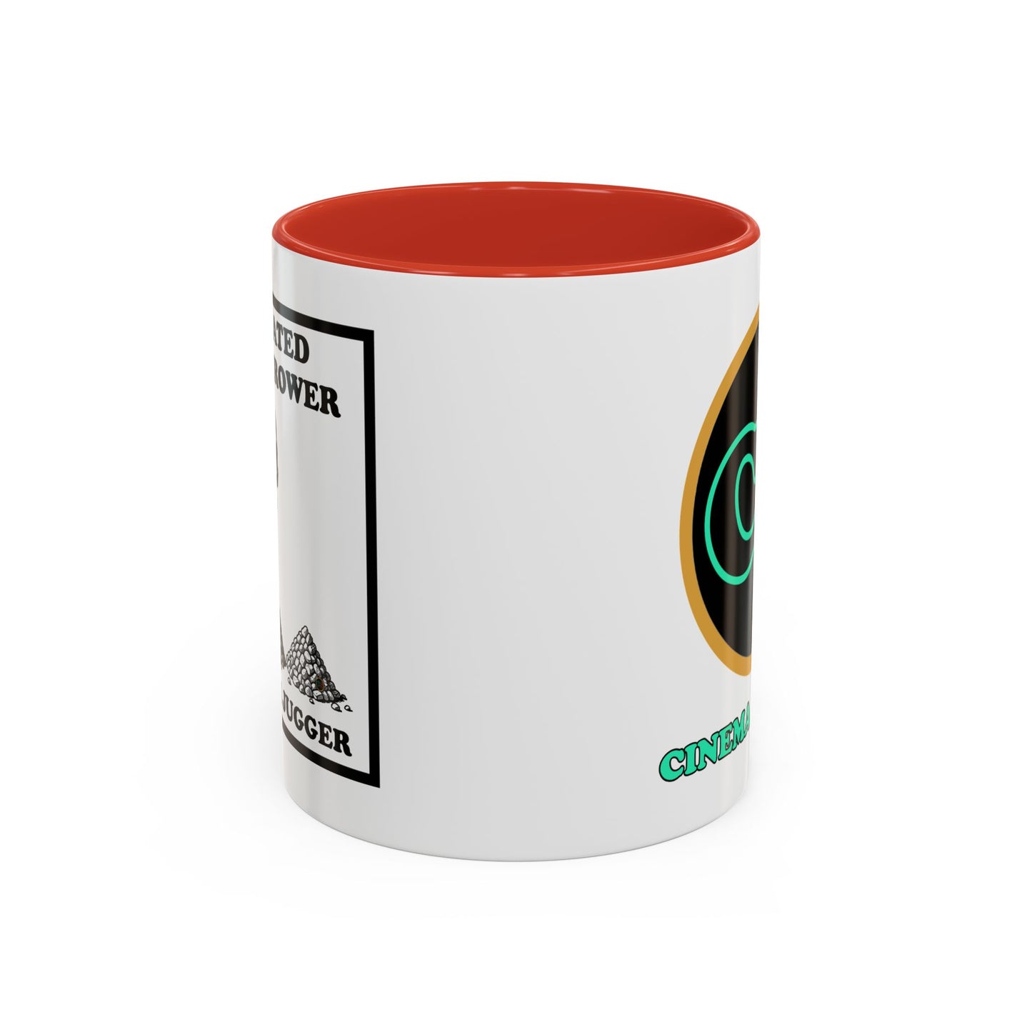 Designated Stone Thrower - Coffee Mug (11, 15oz) Cinema Siblings - The Blood of Heroes - A Post Apocalyptic Rose by Any Name