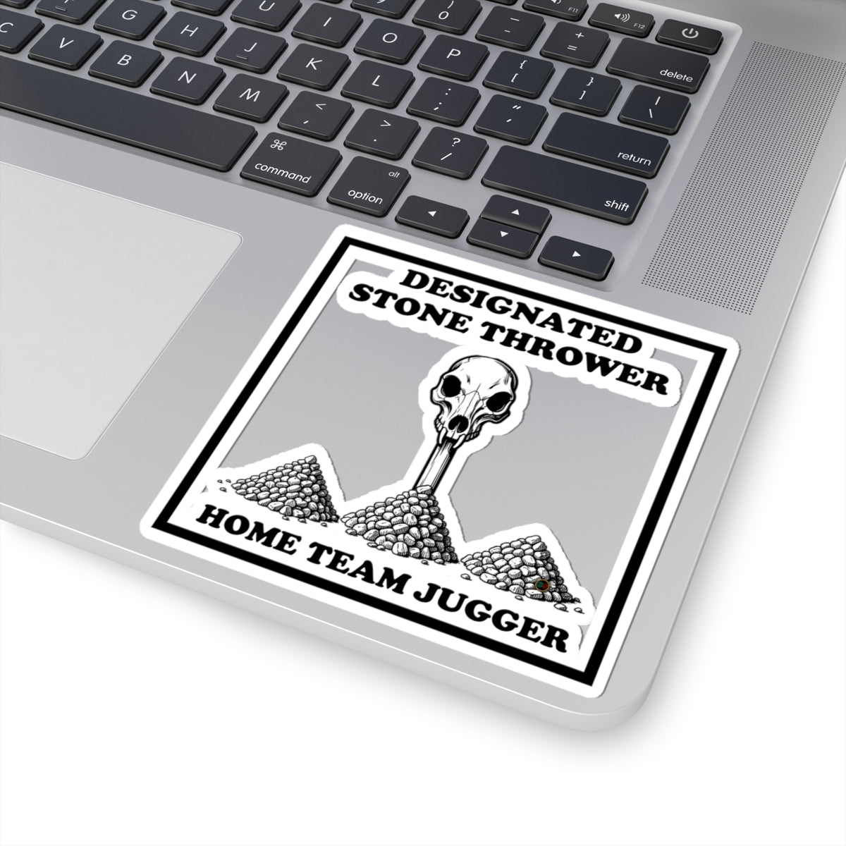 Designated Stone Thrower - Cinema Siblings Stickers - Multiple Sizes - The Blood of Heroes - A Post Apocalyptic Rose by Any Name