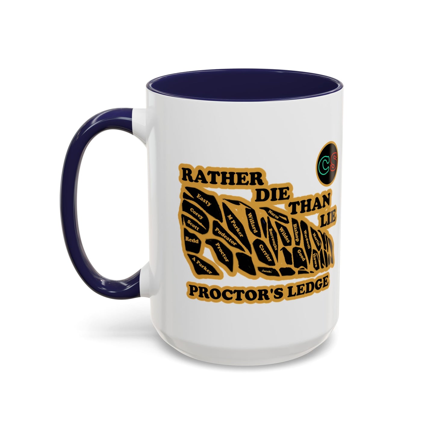 Rather Die Than Lie Coffee Mug (11, 15oz) Cinema Siblings The Crucible - Social Contagion, Social Climbing or Simply Cowardice