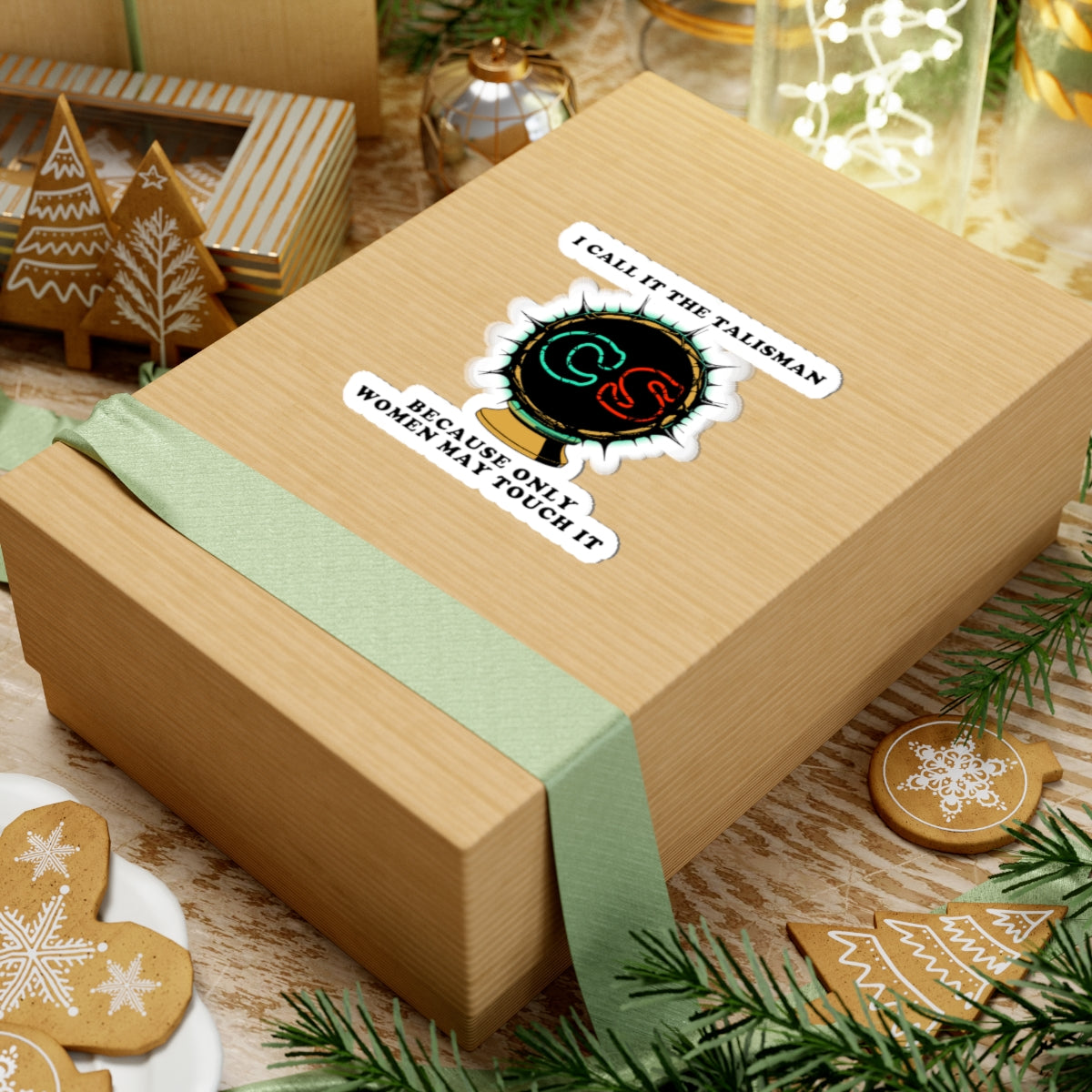 I call it the Talisman - Cinema Siblings Stickers - Multiple Sizes - Red Sonja 1985 - An Underrated Gem