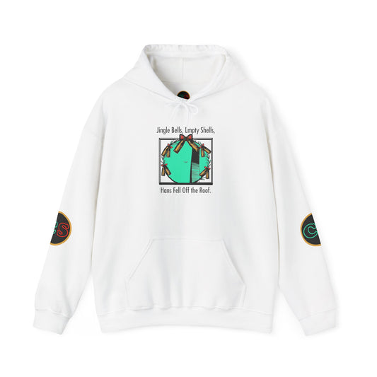 Jingle Shells Hoodie Hooded Sweatshirt Cinema Siblings EpisodeDie Hard - Is Holly the Bad Guy?
