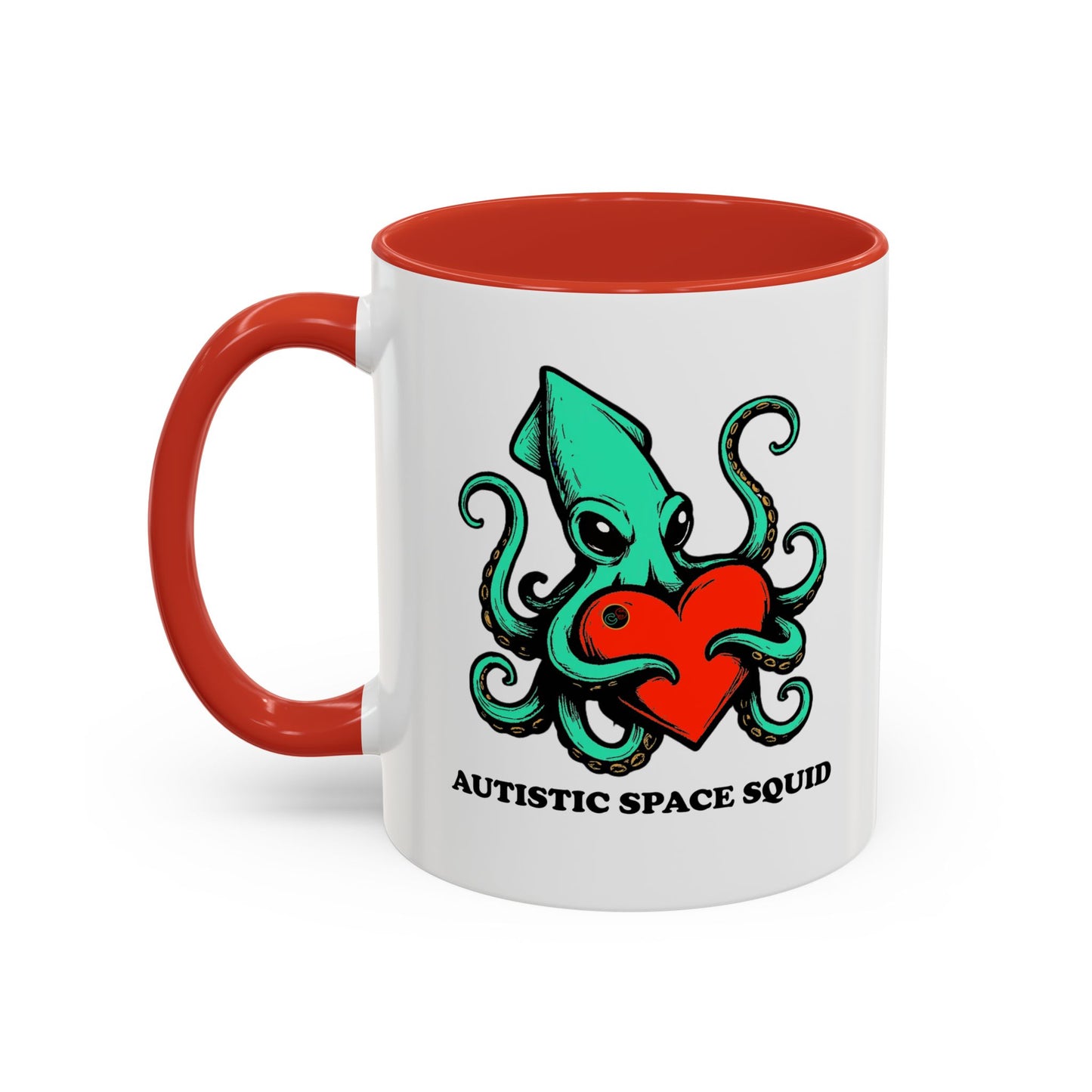 Autistic Space Squid Coffee Mug (11, 15oz) Cinema Siblings Galaxy Quest: The Search for Earnestness