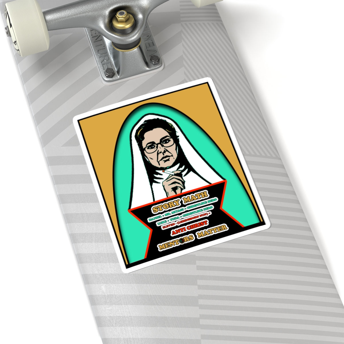 Mentors Matter - Cinema Siblings Stickers - Multiple Sizes - How Catholicism Could Have Saved Stranger Things