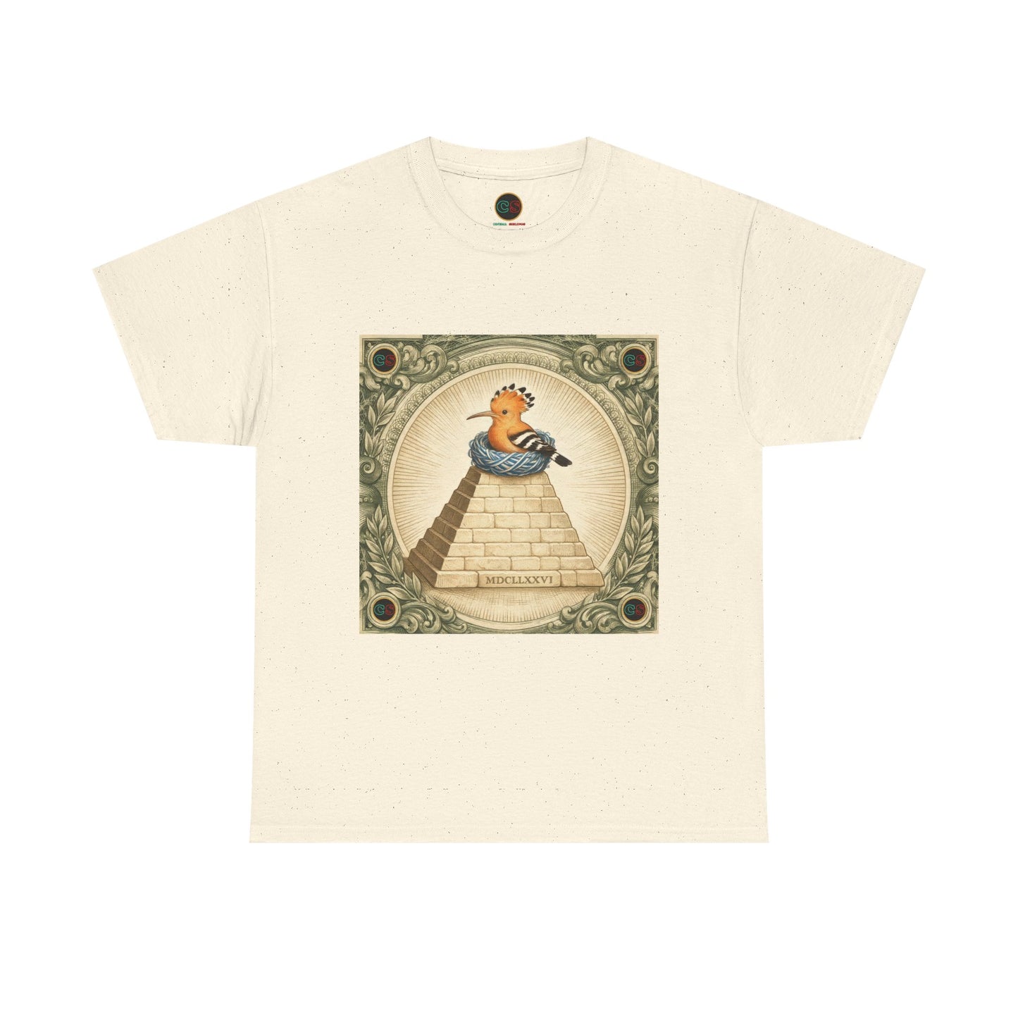 Tallit Blue Roost - Heavy Cotton Tee - Cinema Siblings - Woke Unmasked: The Intersectional Marxist Agenda to Destroy Western Culture