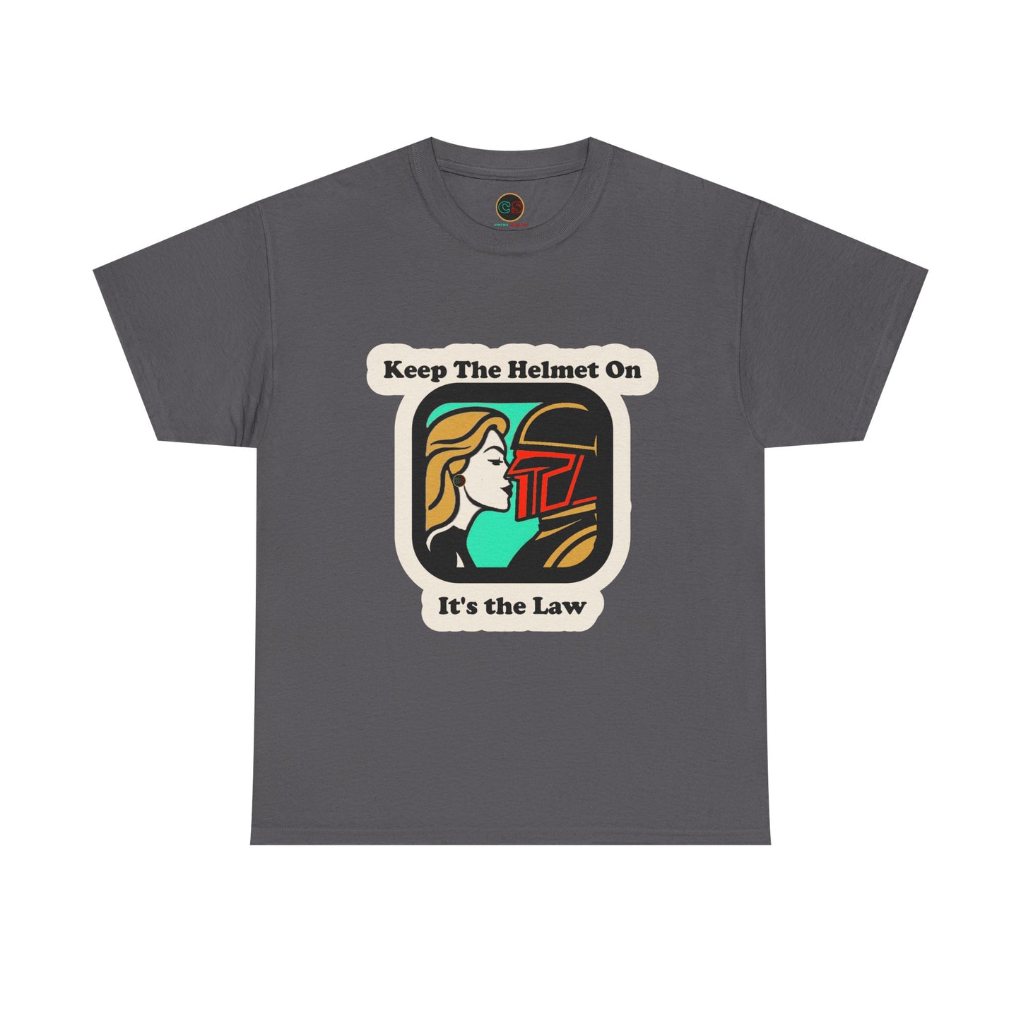 Keep the Helmet On Unisex Heavy Cotton Tee Cinema Siblings Episode Dredd The Perfect Reboot