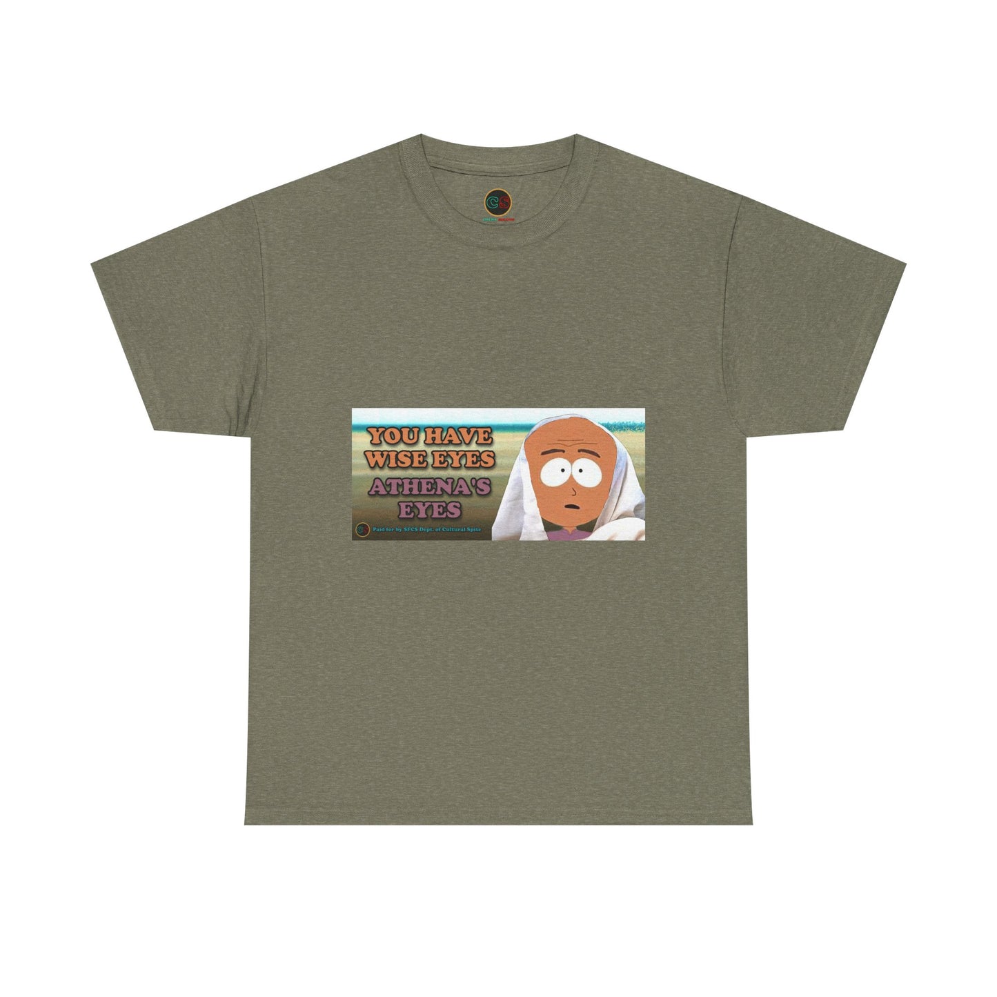 Athena's Eyes - Heavy Cotton Tee - Cinema Siblings - Nolan's XENIA is a LIE in his Orwellian Odyssey