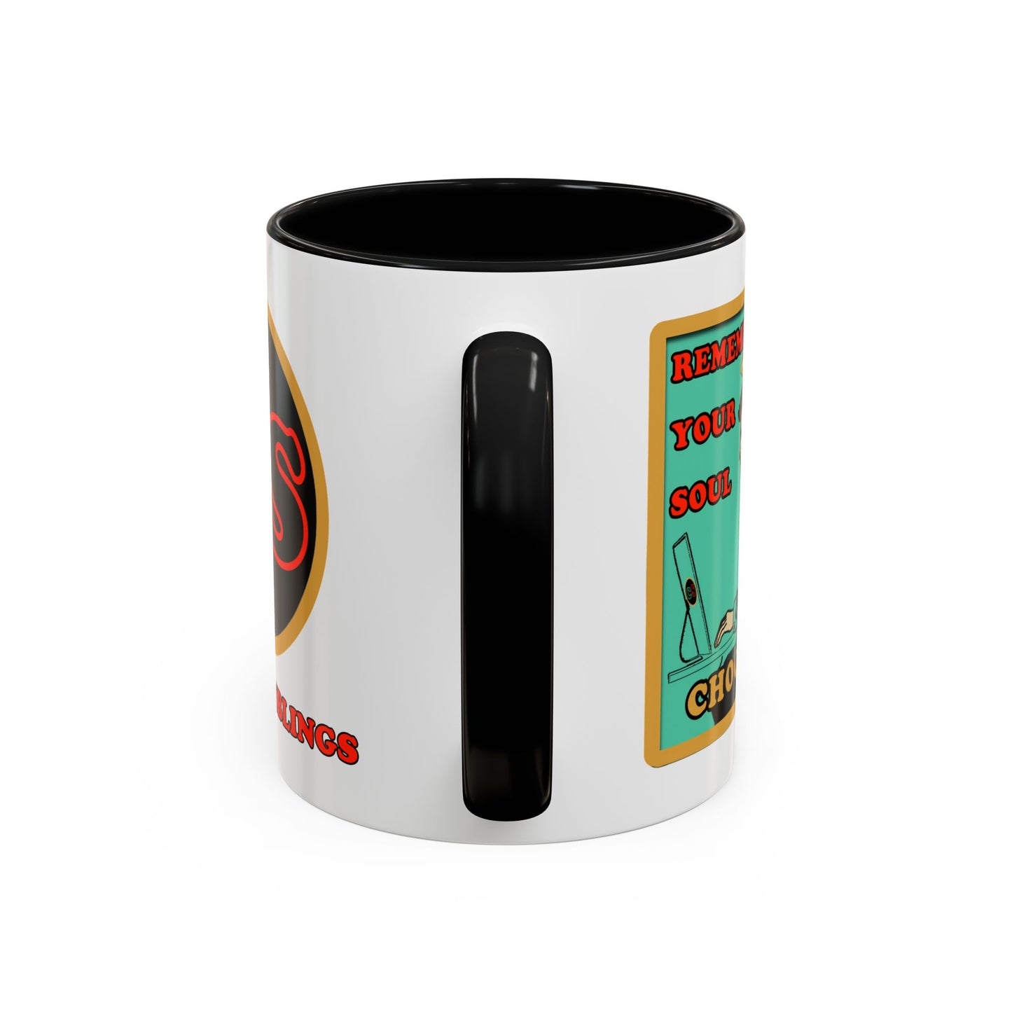 Keep Your Soul - Coffee Mug (11, 15oz) Cinema Siblings - Hackers (1995) - Hope Against AI Hegemony